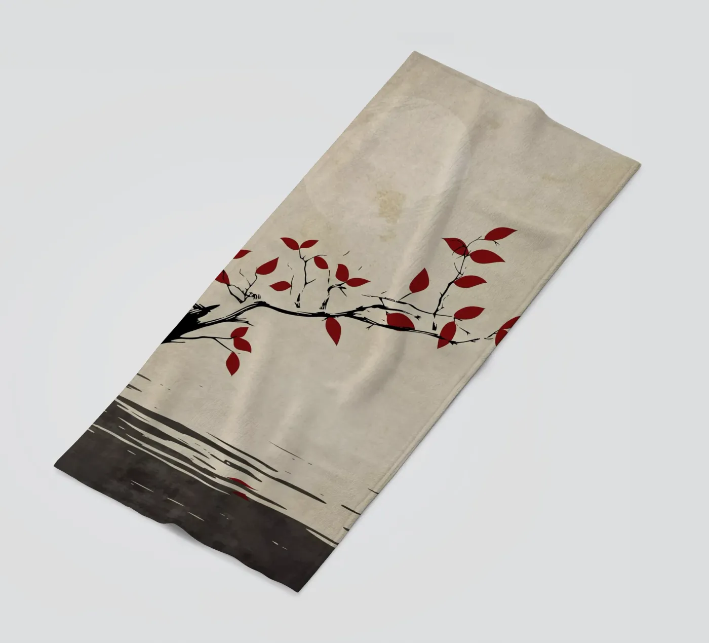 Delicate waters strandhanddoek van LaylaOzHome