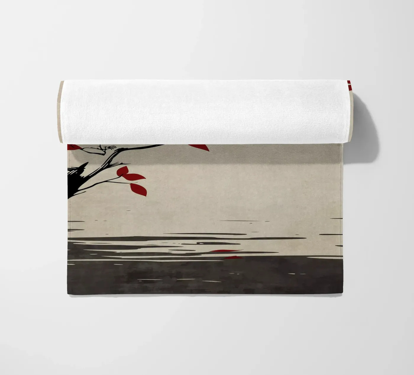 Delicate waters strandhanddoek van LaylaOzHome