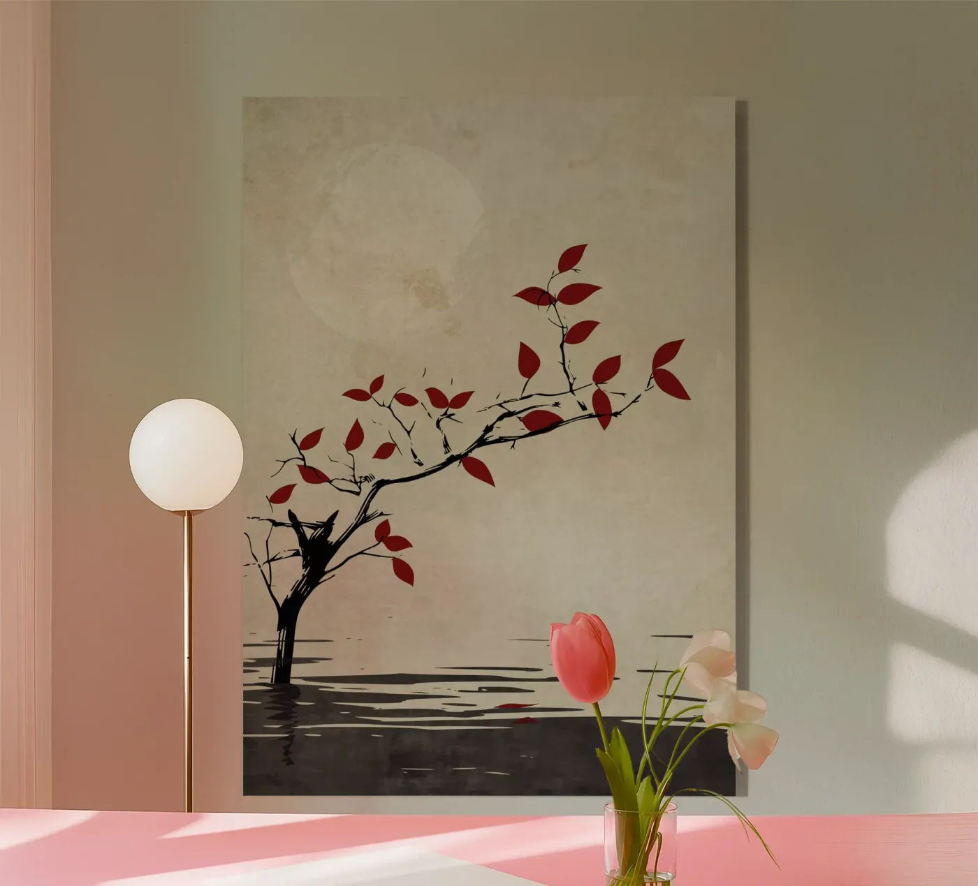 Delicate waters acryl van LaylaOzHome