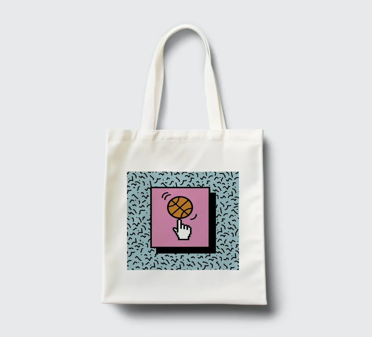 Ball Tricks borsa in juta da Rachel Peck