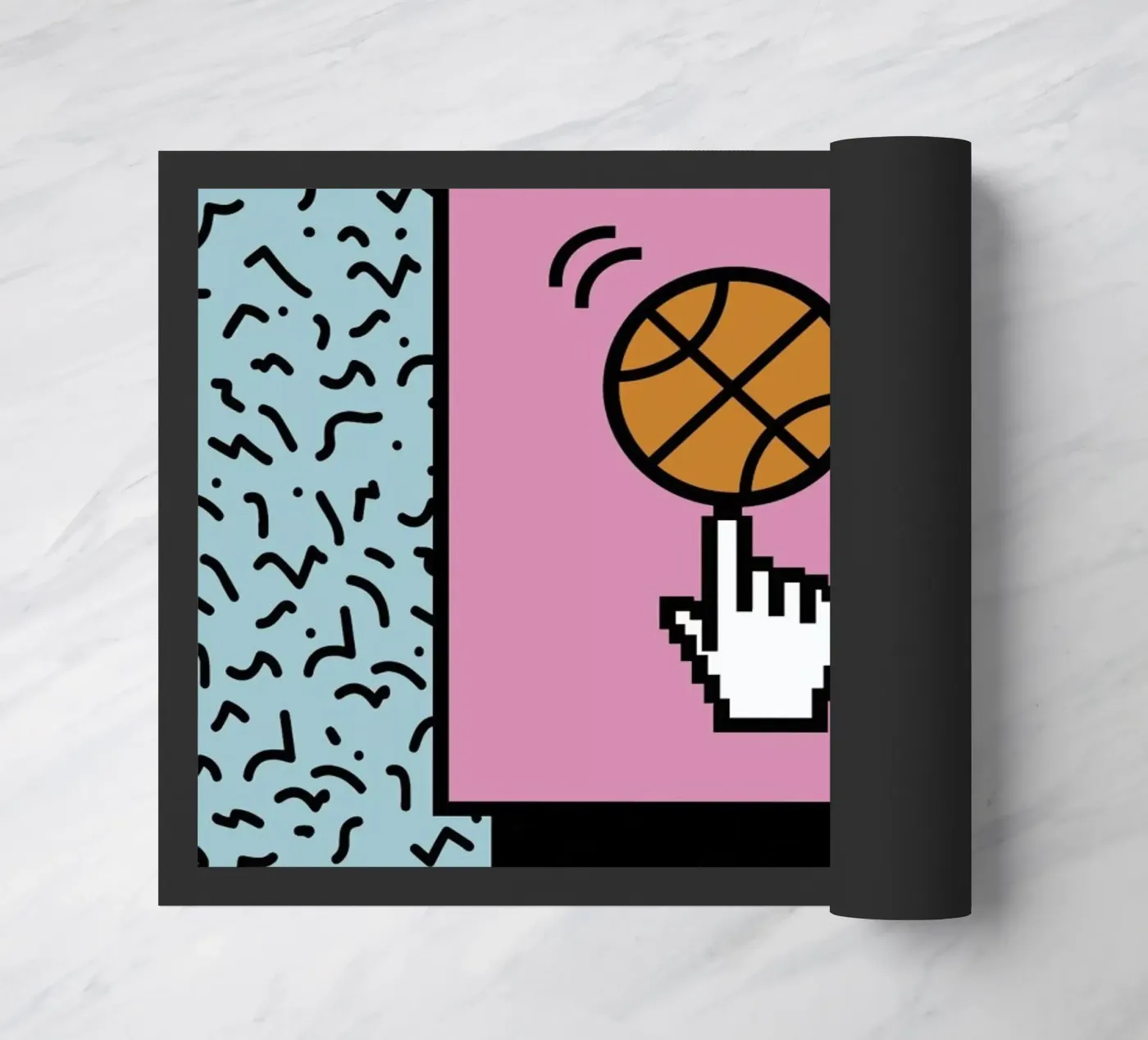 Ball Tricks deurmat van Rachel Peck