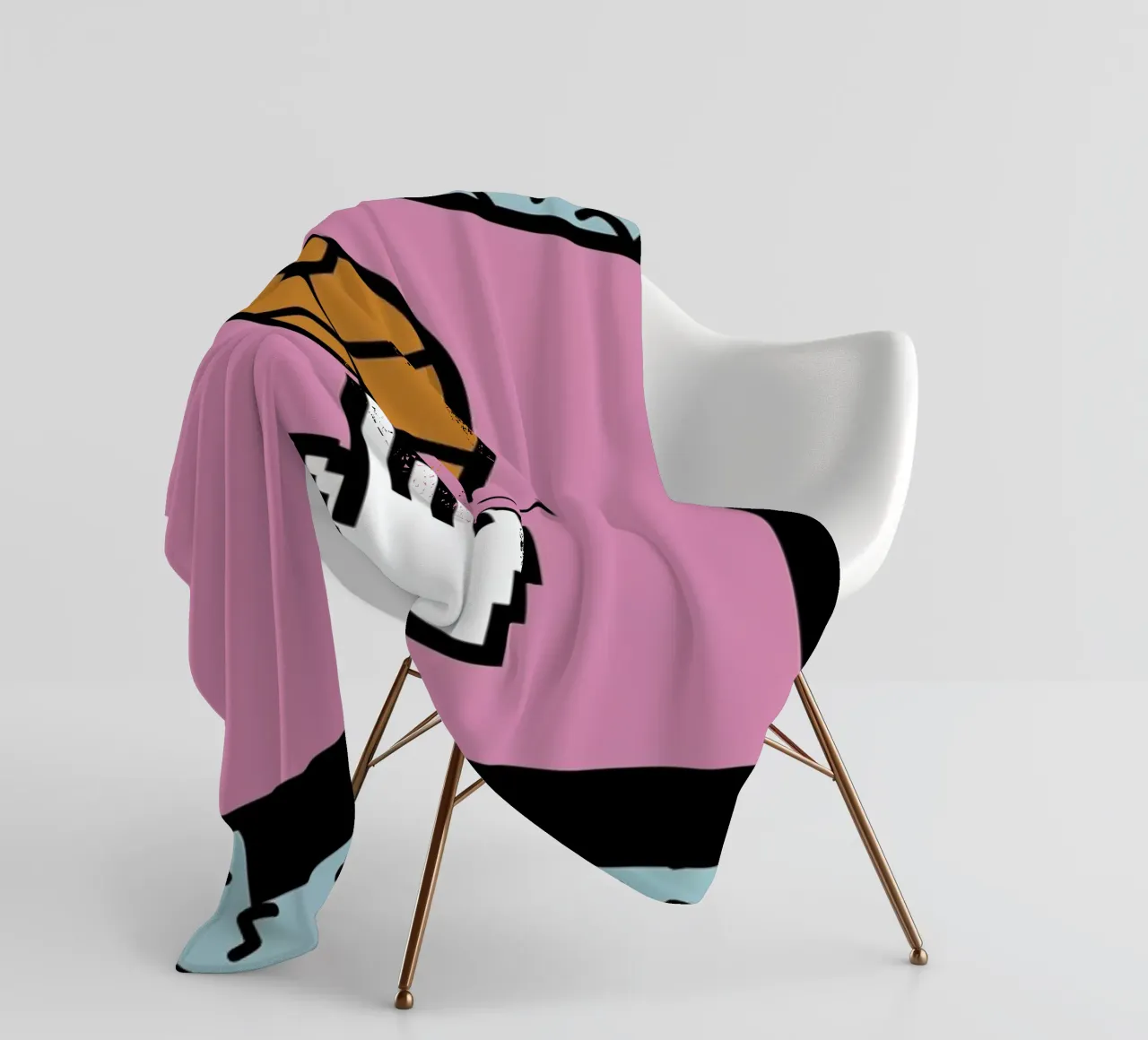Ball Tricks coperta in pile da Rachel Peck