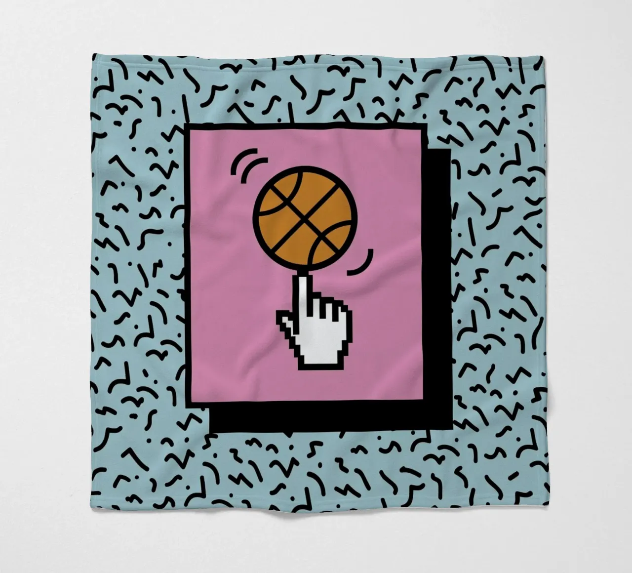 Ball Tricks coperta in pile da Rachel Peck