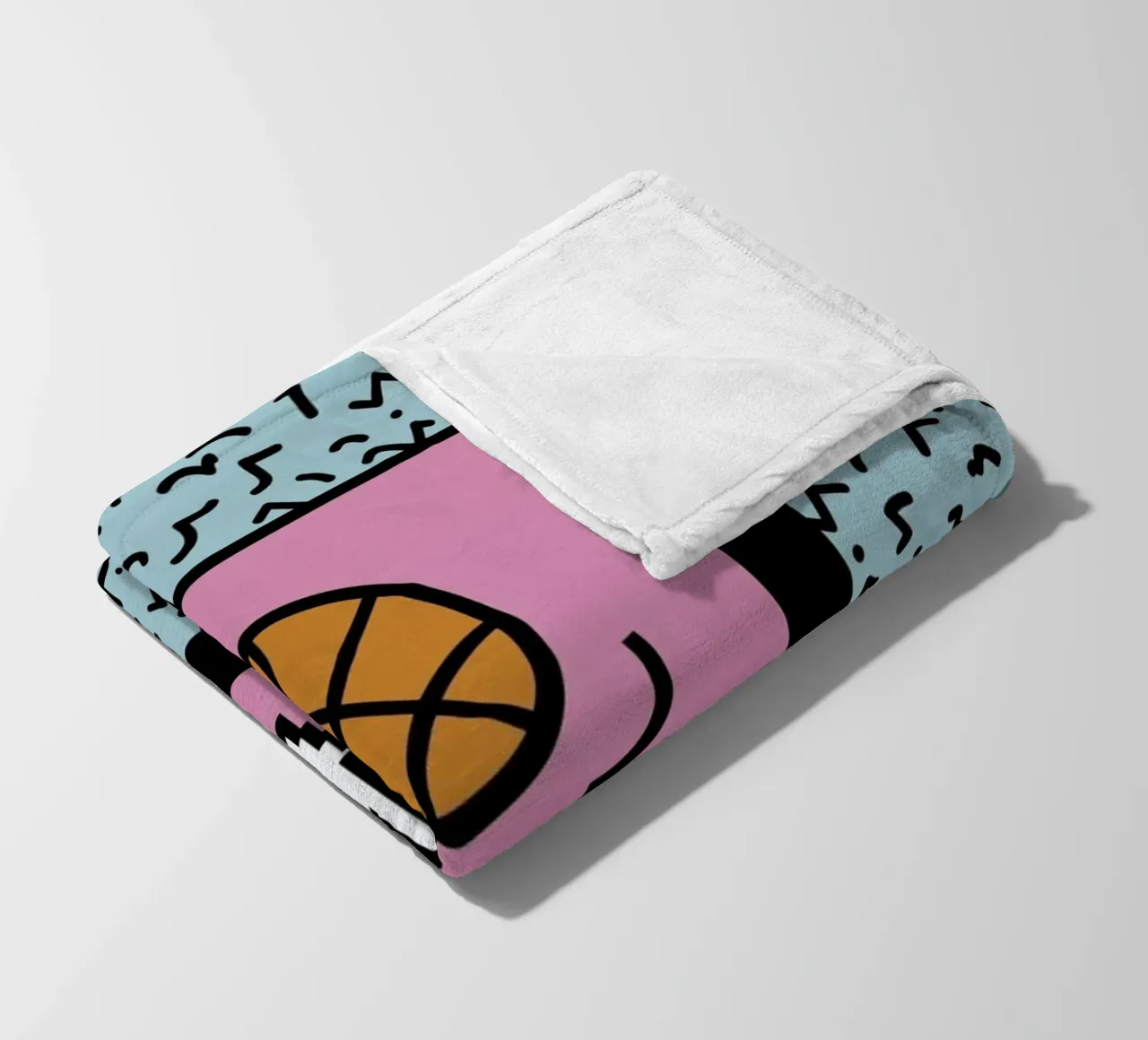 Ball Tricks coperta in pile da Rachel Peck