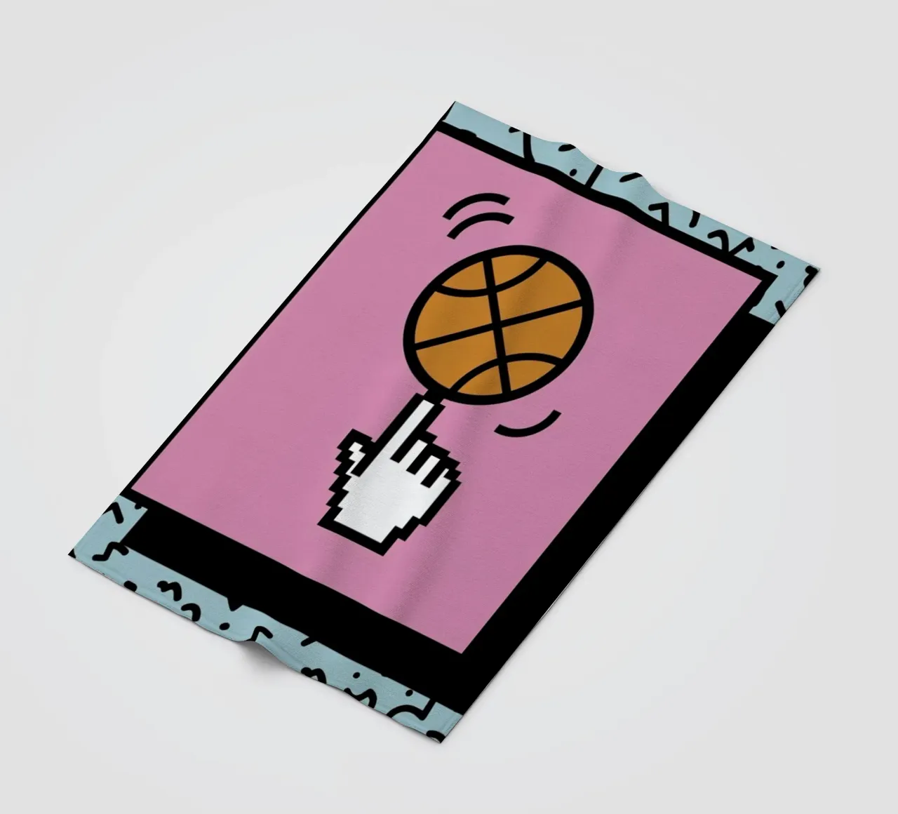 Ball Tricks coperta in pile da Rachel Peck