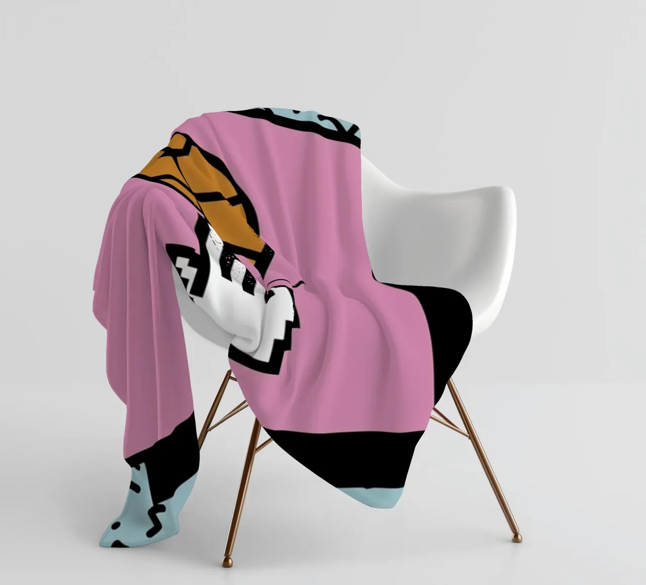 Ball Tricks coperta in pile da Rachel Peck