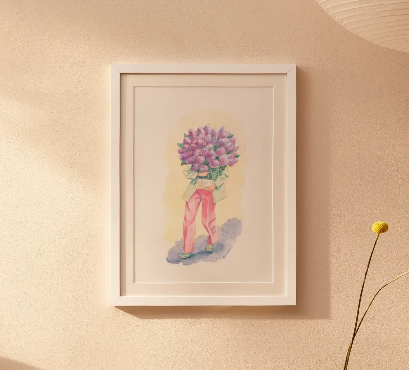 Silk Lillac at Jardin des Plantes poster by byaudreyd
