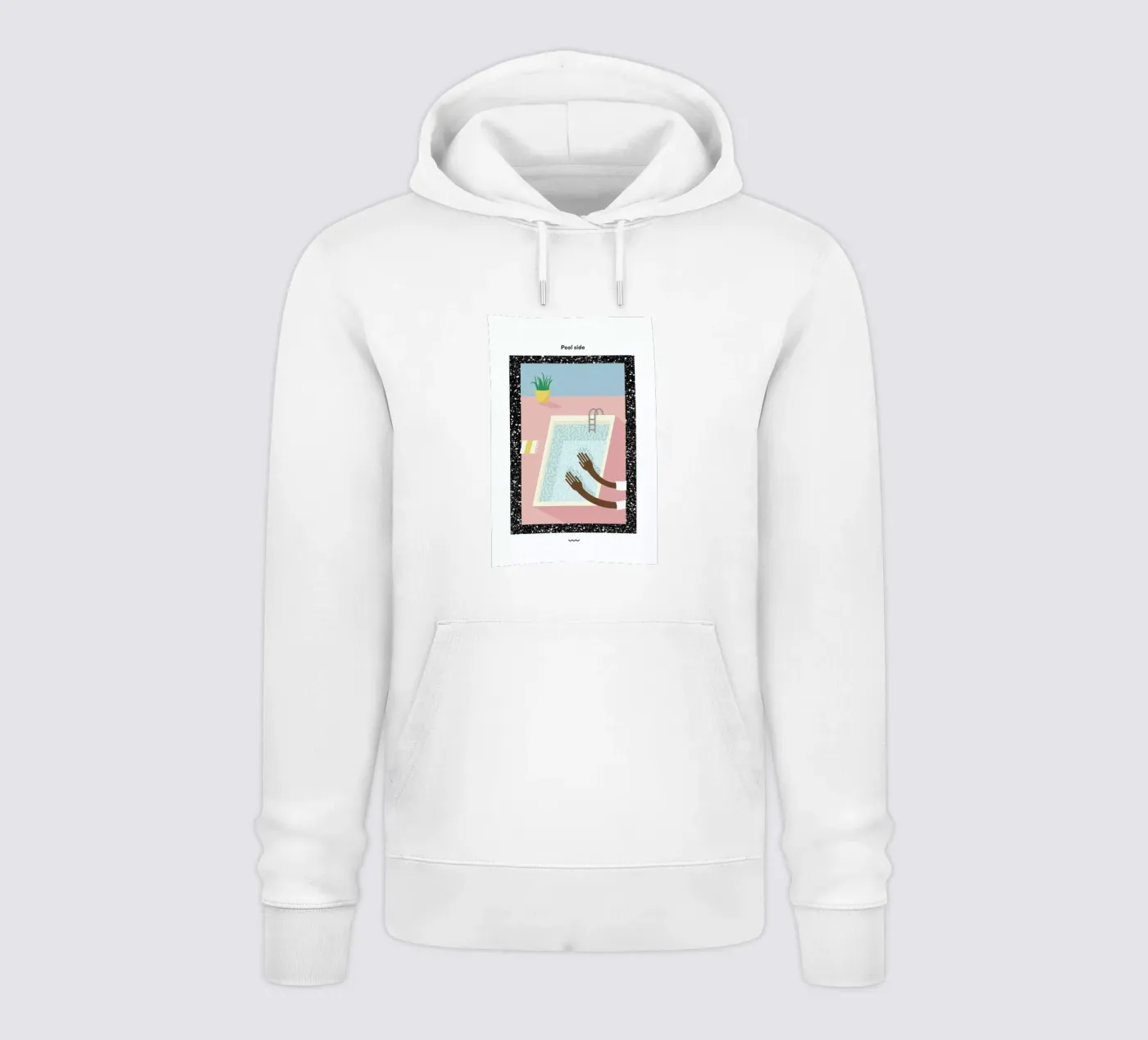 Pool Side hoodie van Rachel Peck