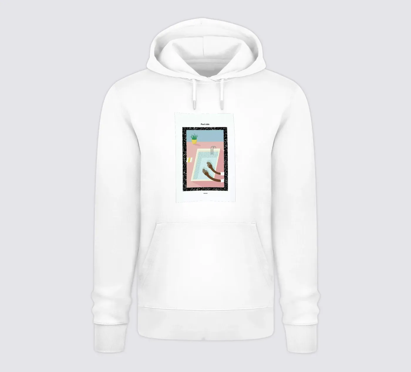 Pool Side hoodie van Rachel Peck
