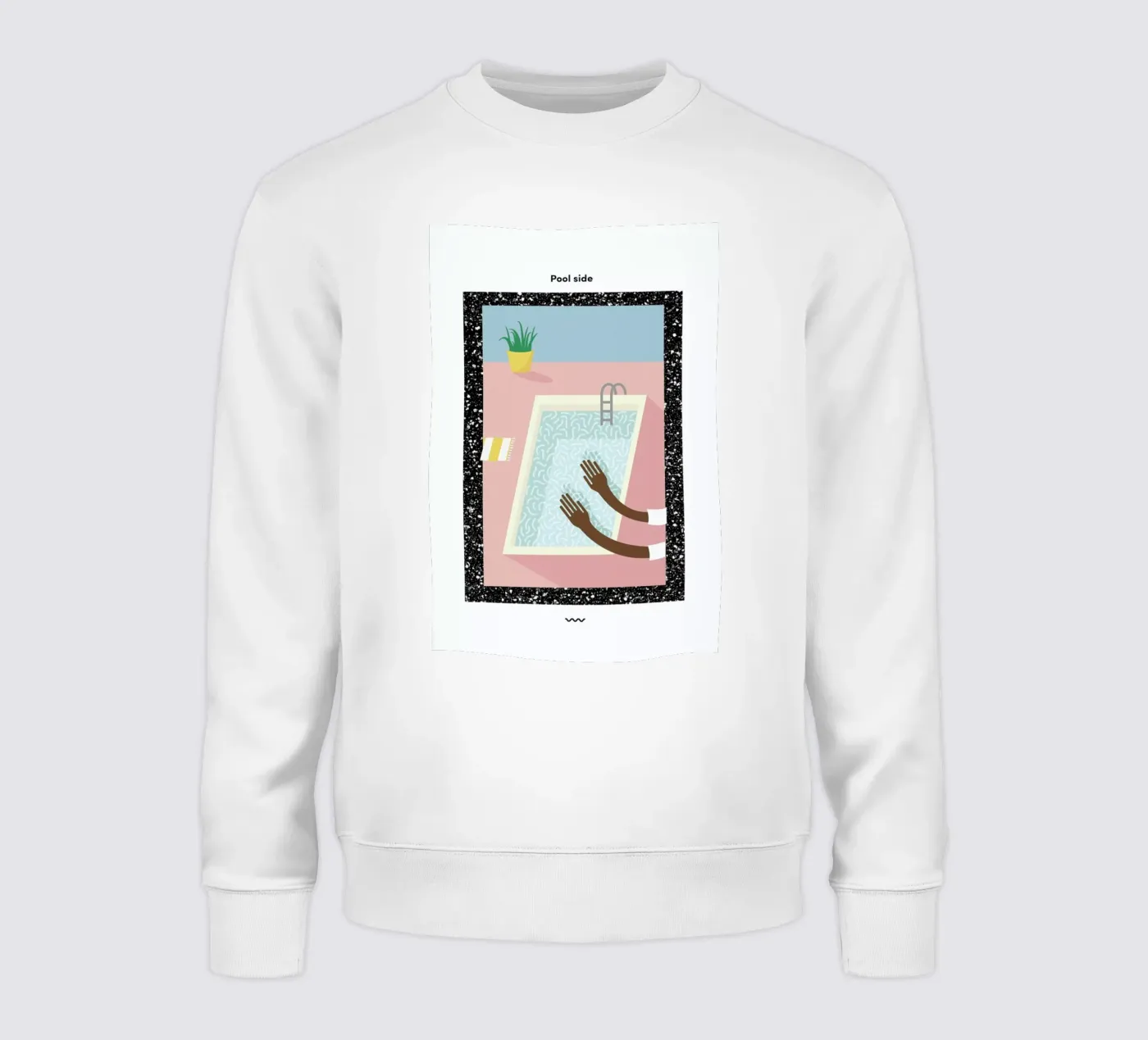 Pool Side felpa da Rachel Peck