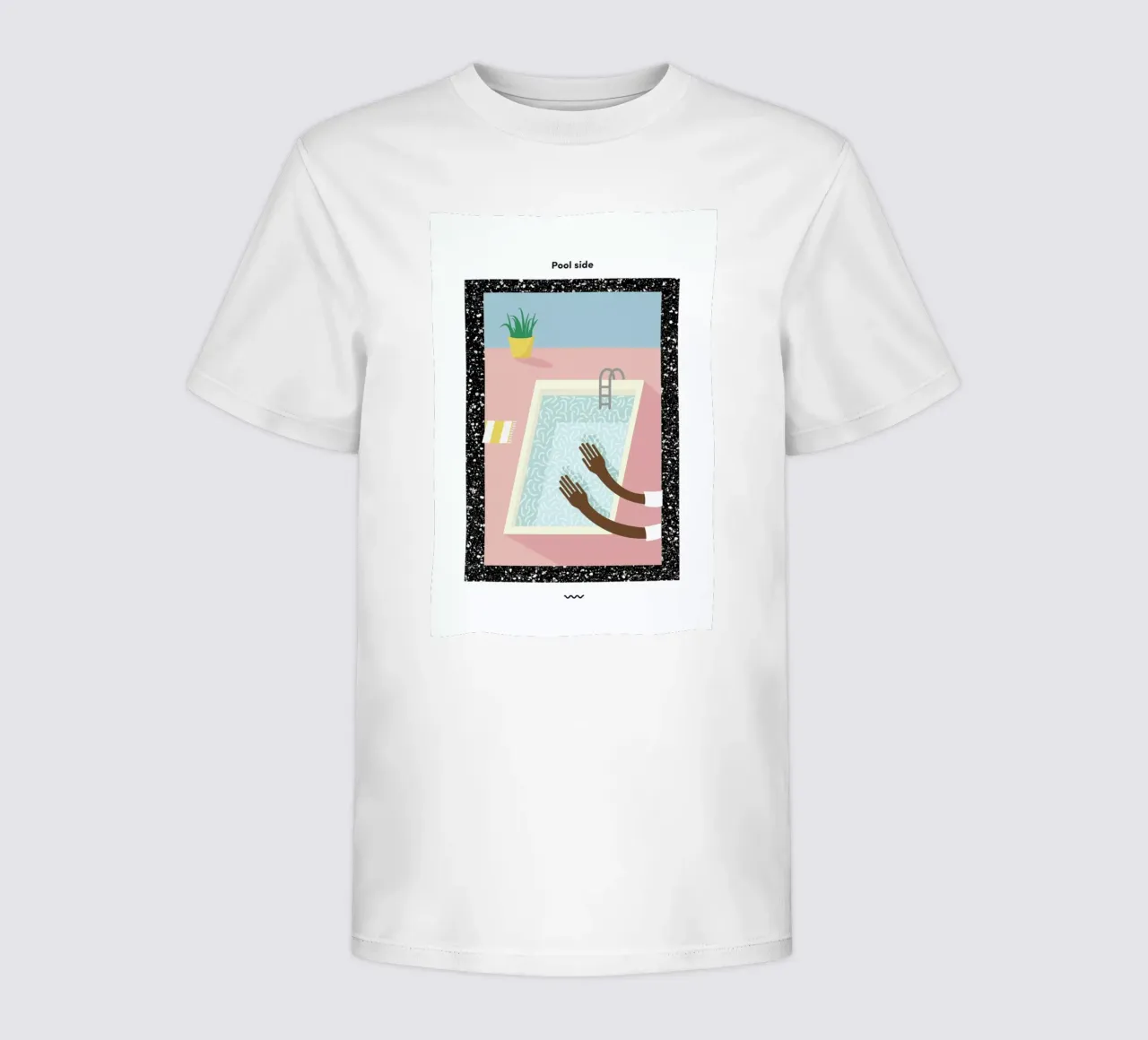 Pool Side t-shirt bambini da Rachel Peck