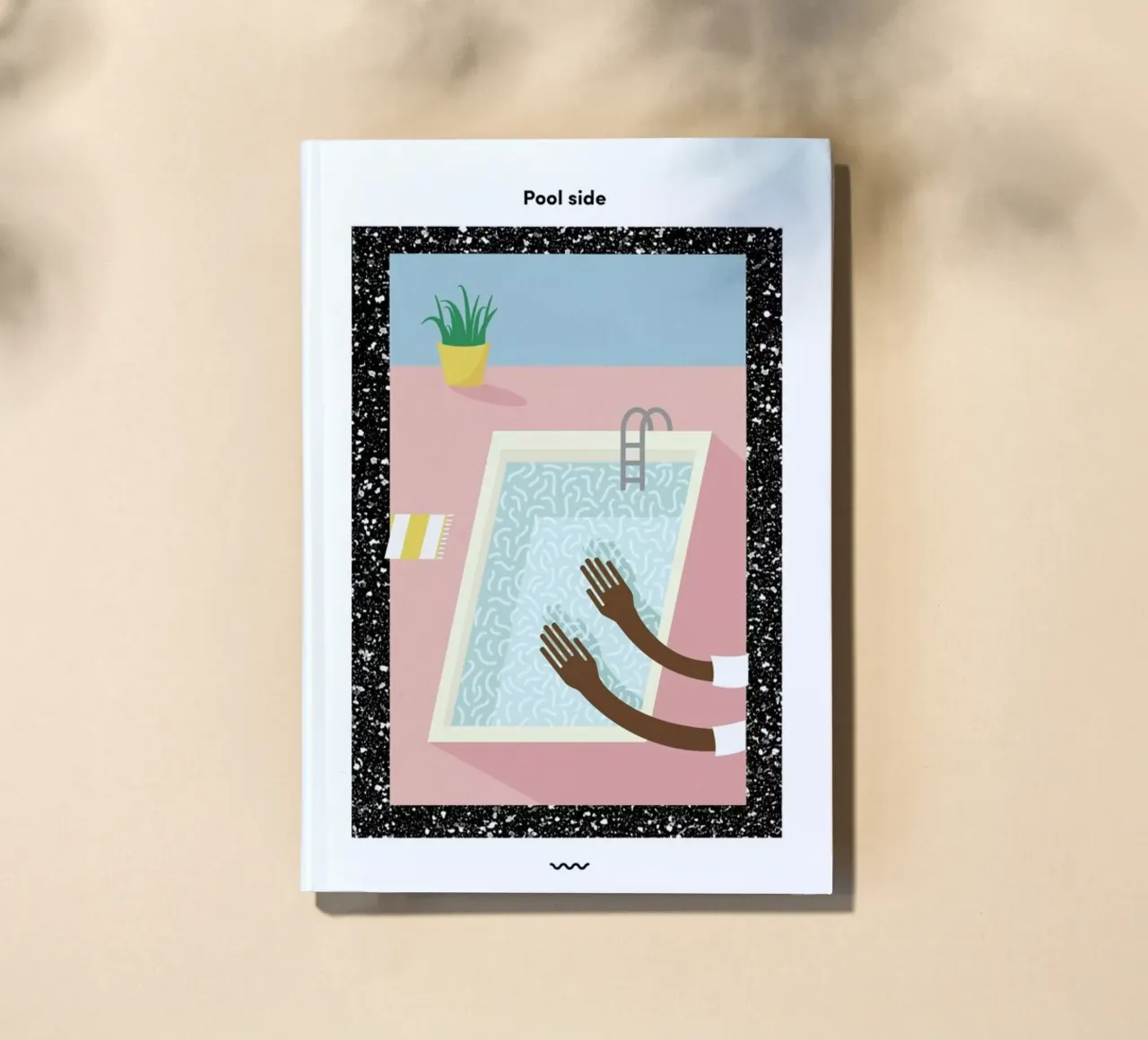 Pool Side notebook by Rachel Peck