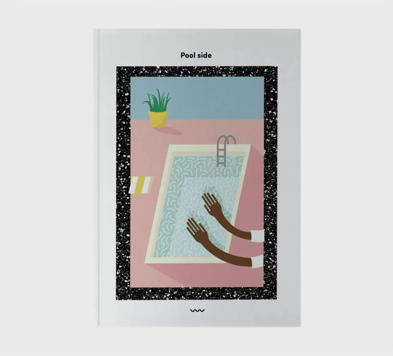 Pool Side notebook by Rachel Peck