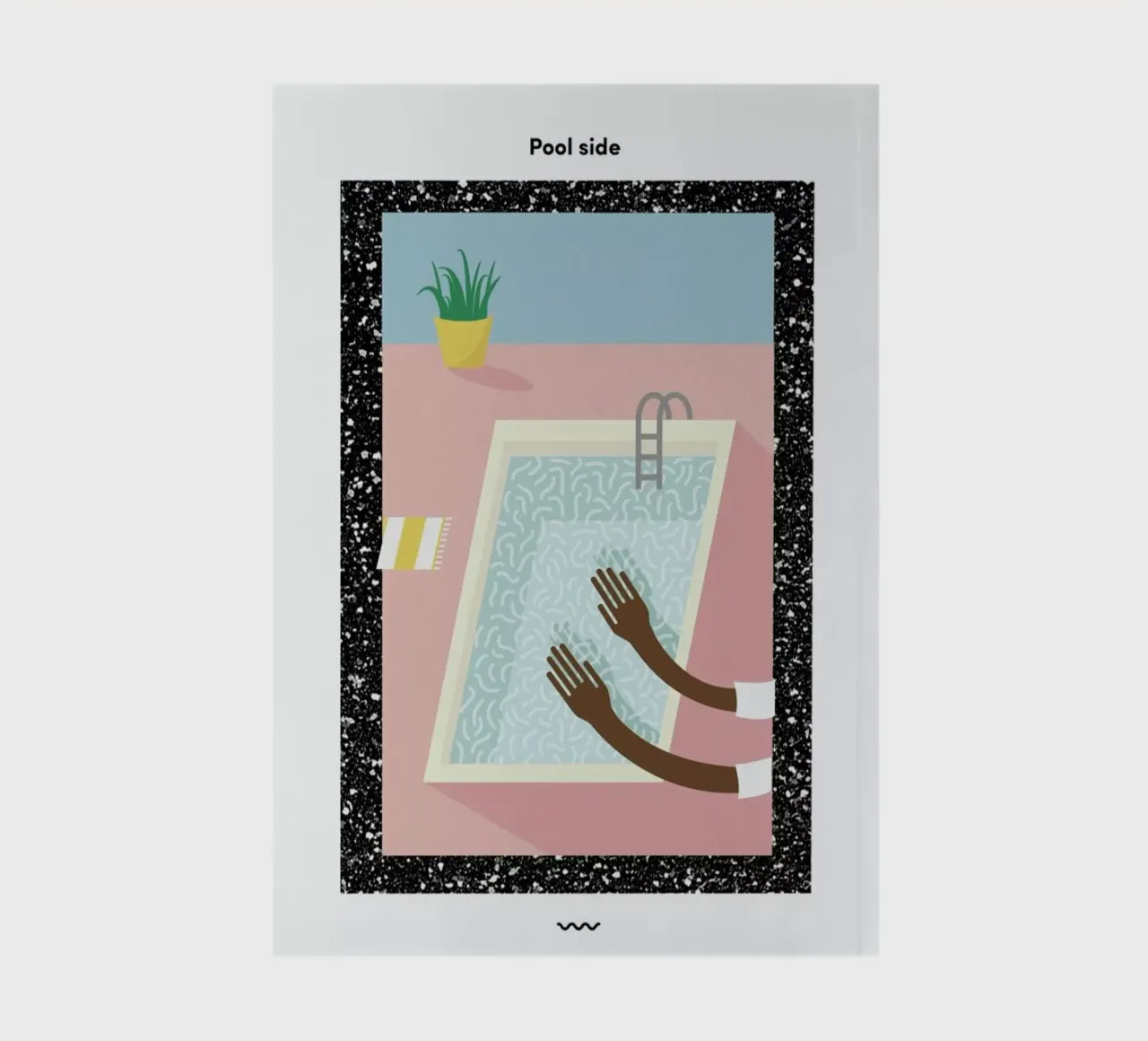 Pool Side notebook by Rachel Peck