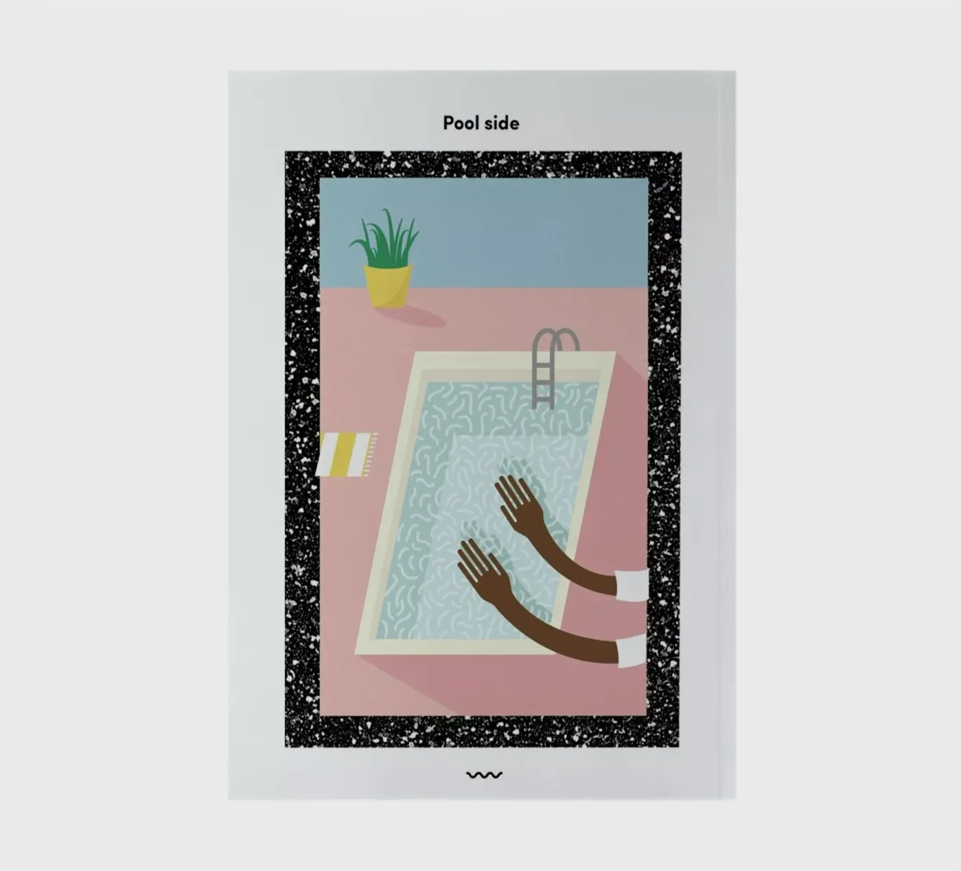 Pool Side quaderno da Rachel Peck