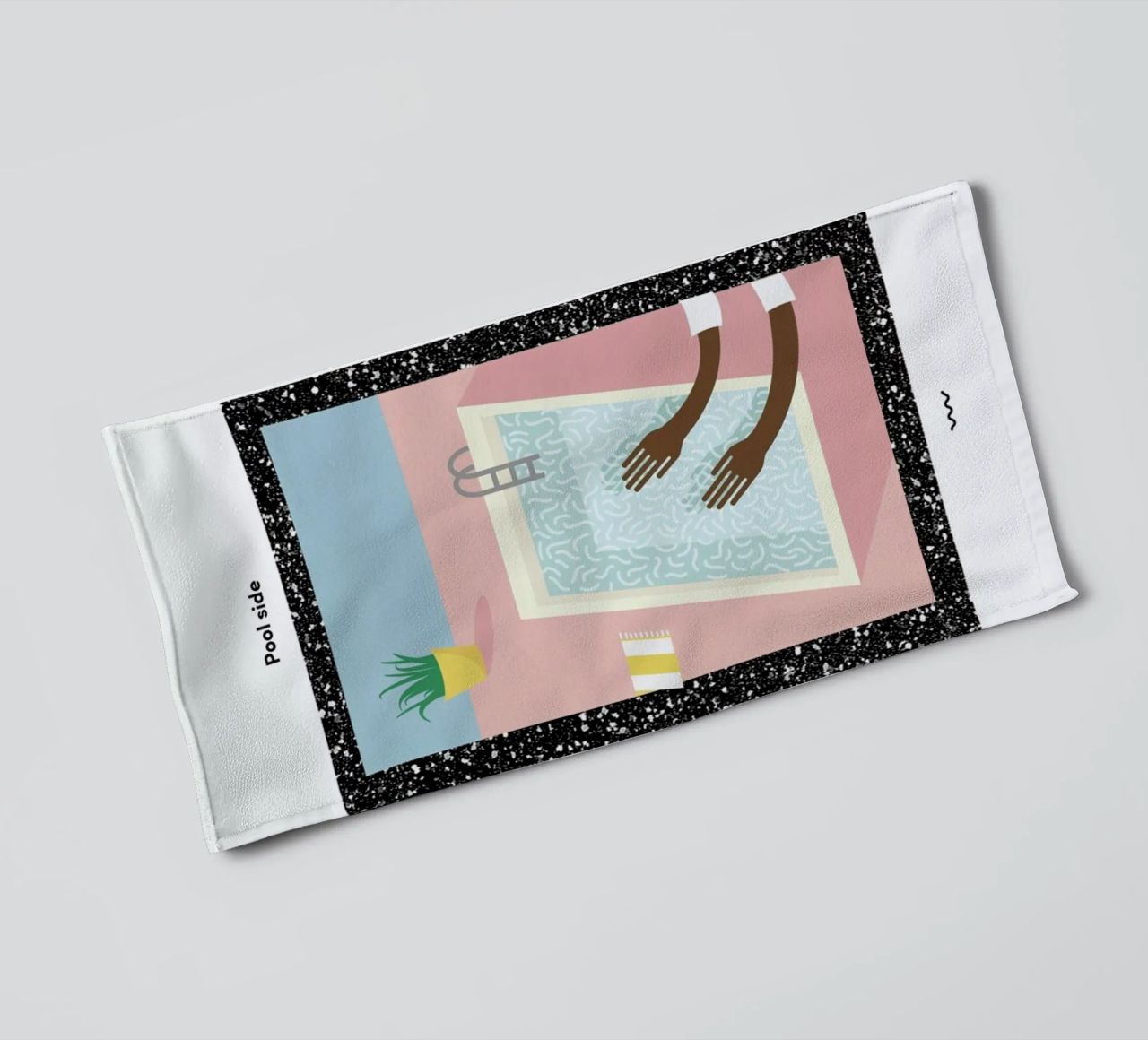 Pool Side asciugamano da bagno da Rachel Peck