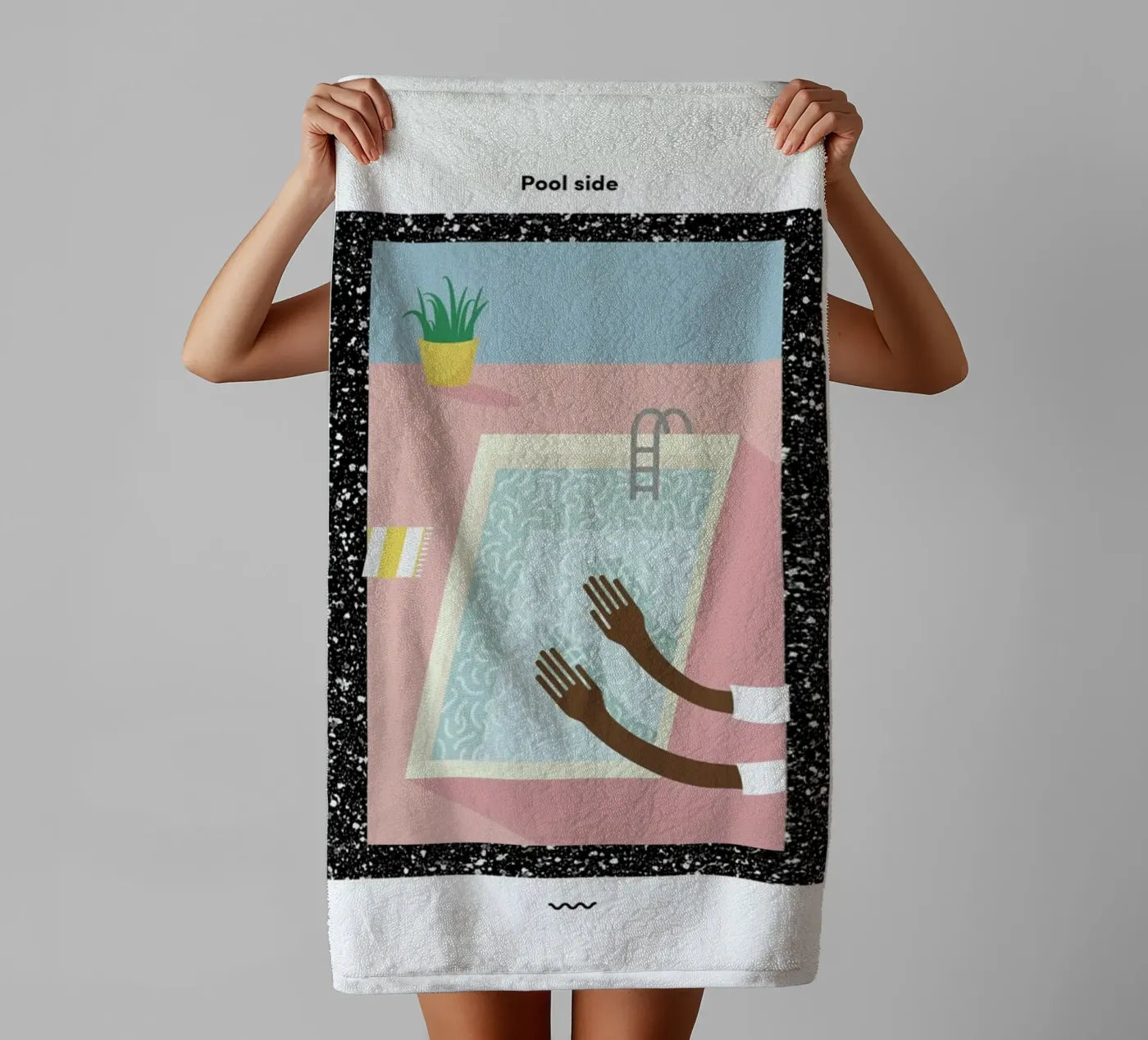 Pool Side serviette de bain de Rachel Peck