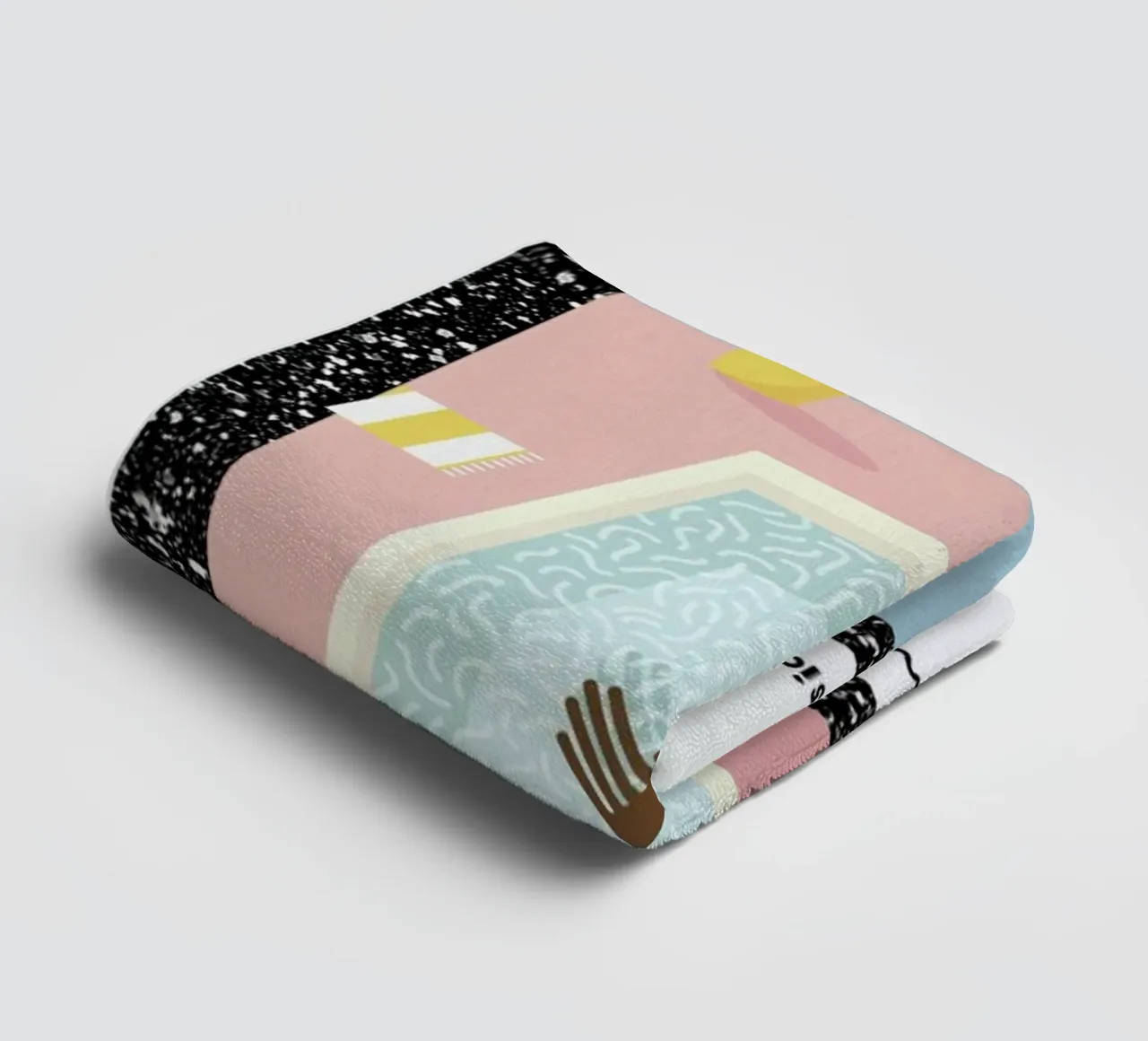 Pool Side badhanddoek van Rachel Peck