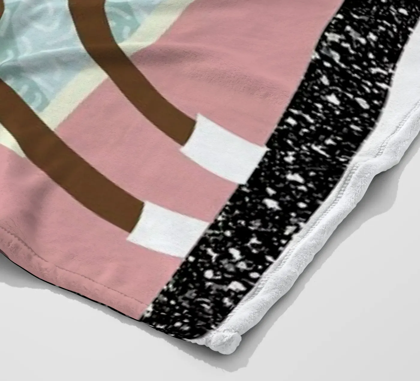 Pool Side fleece blanket by Rachel Peck