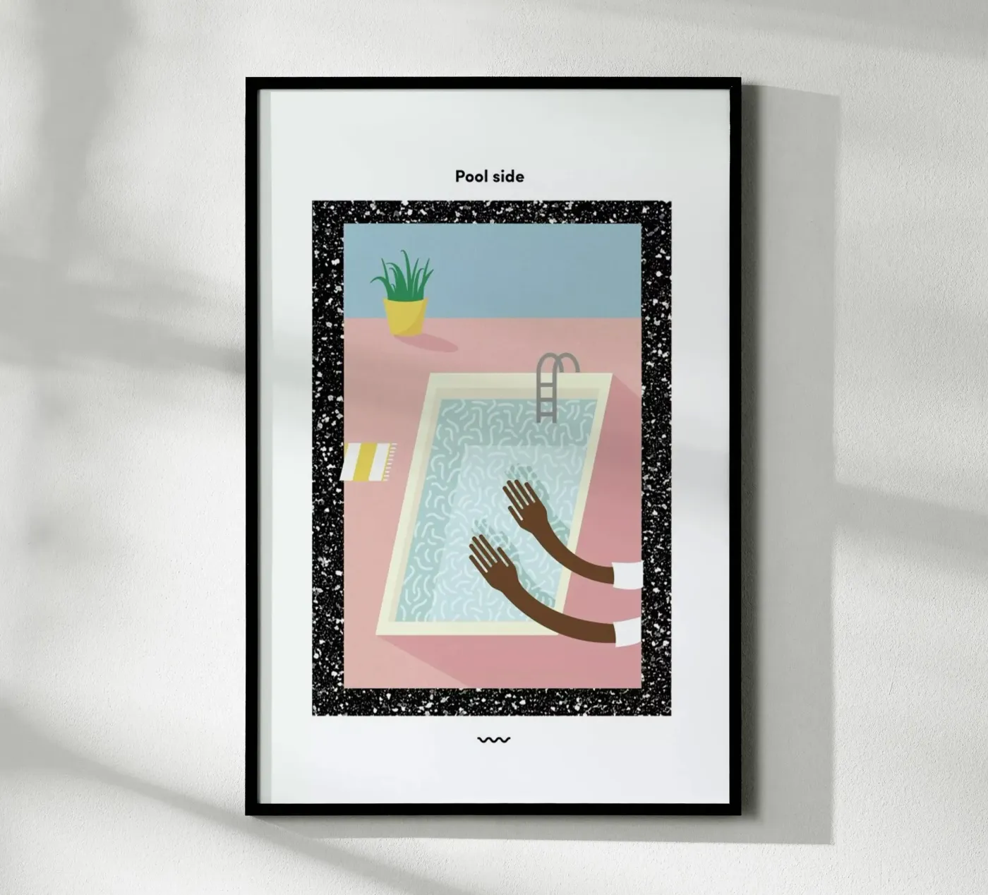 Pool Side carta hahnemühle da Rachel Peck