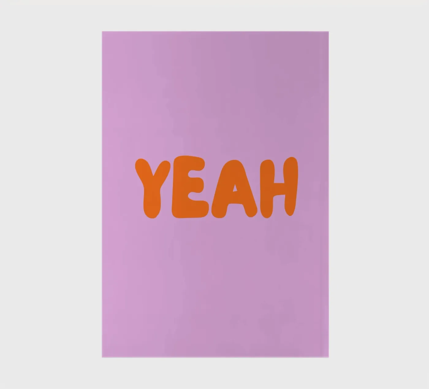 Yeah notebook by Tabea Jule