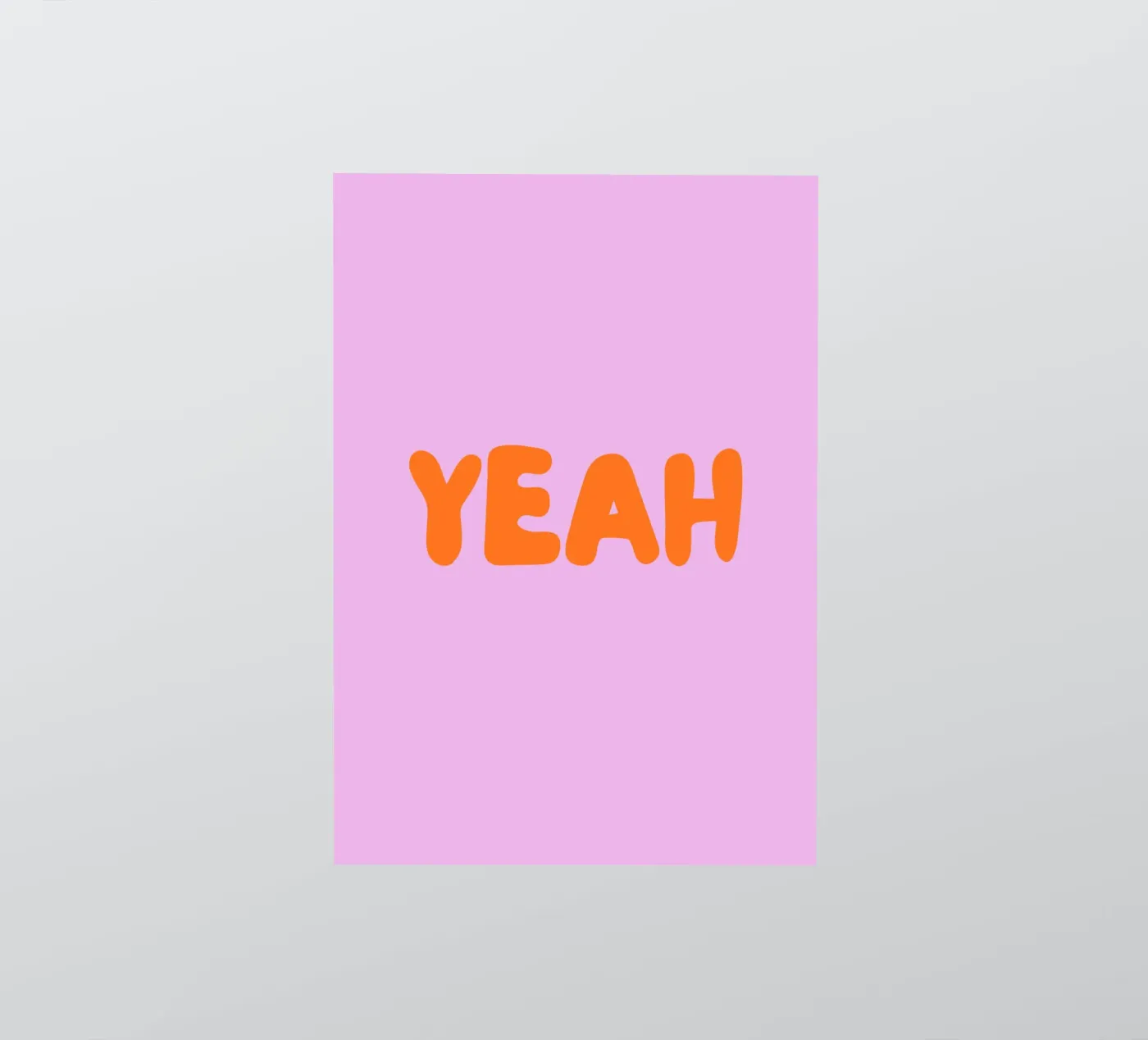 Yeah sticker by Tabea Jule