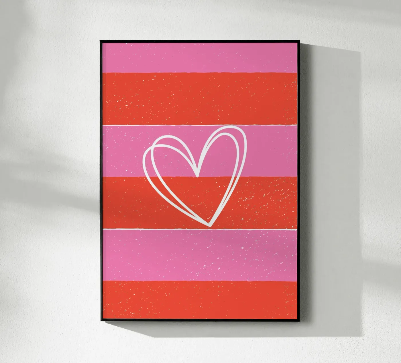 Heartss Acryl-Glas von Tabea Jule