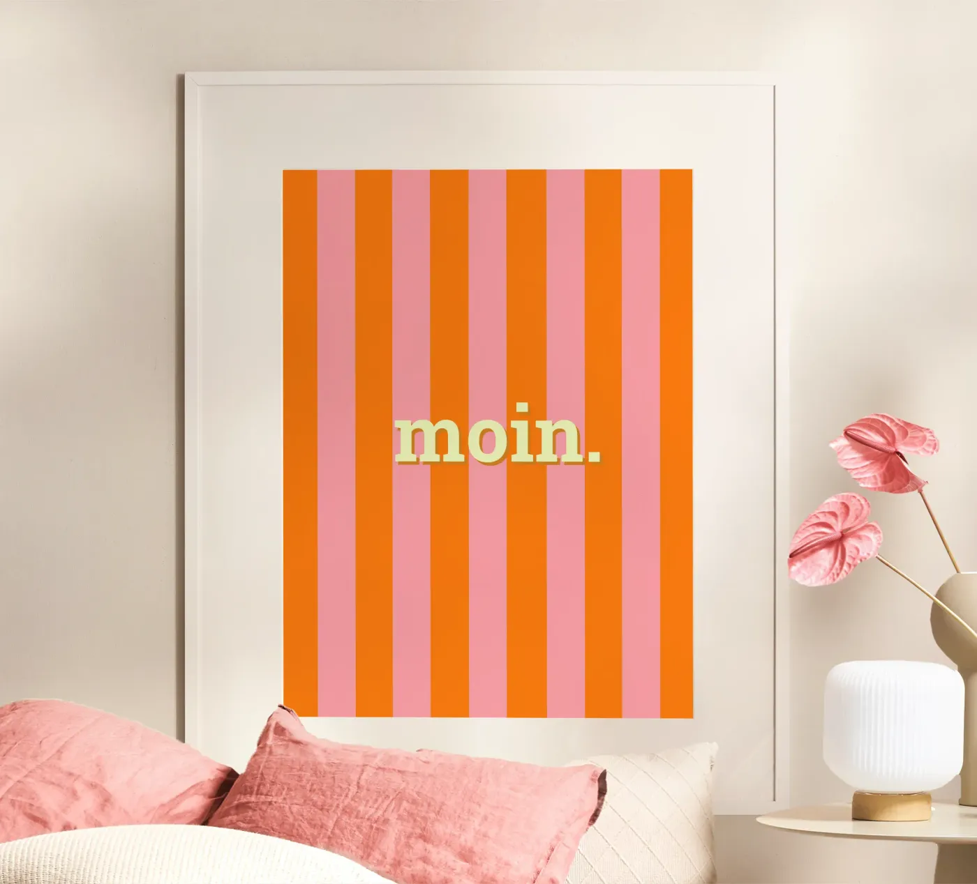 Poster Moin Stripes poster da Between Lines