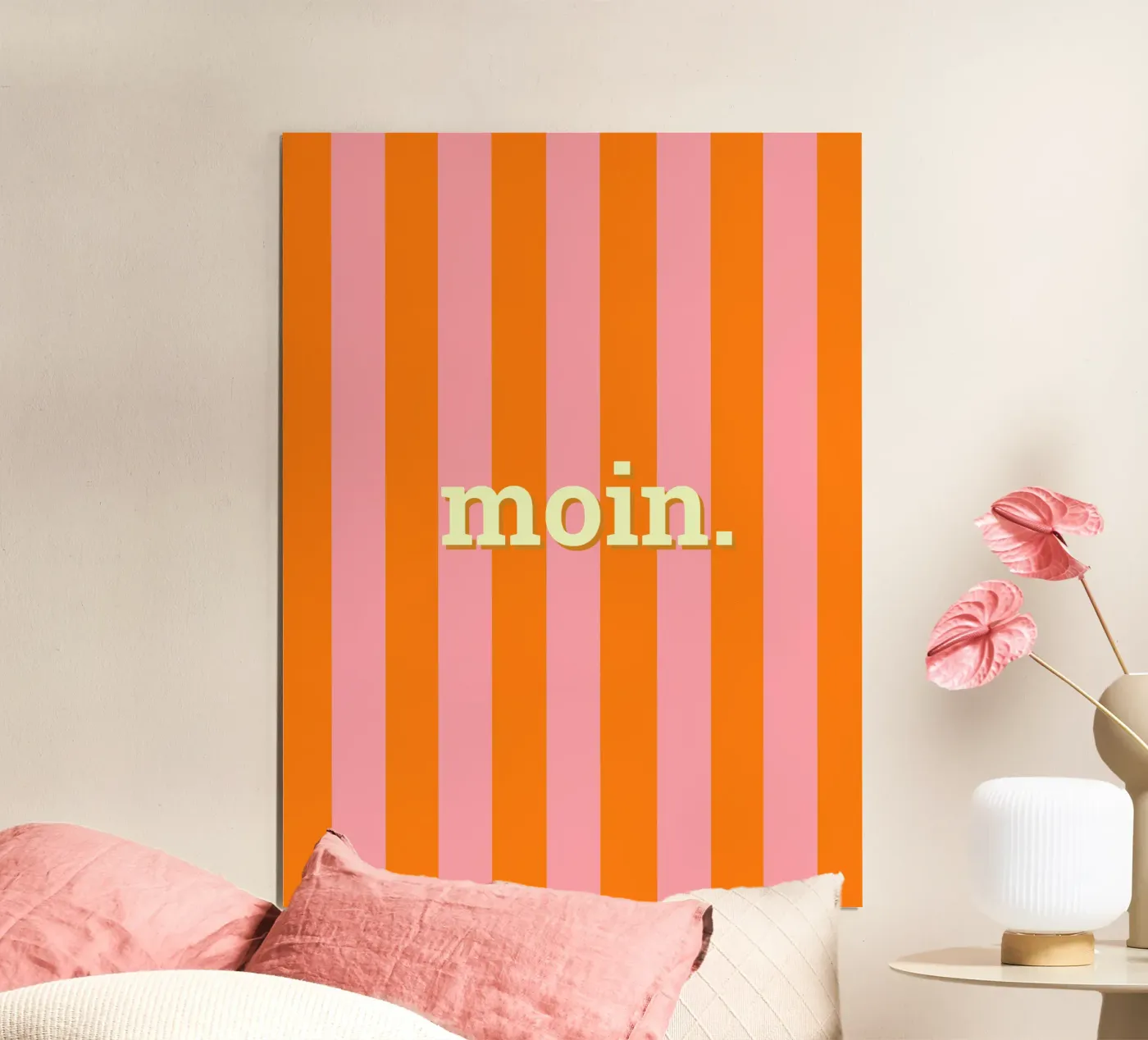Poster Moin Stripes poster da Between Lines