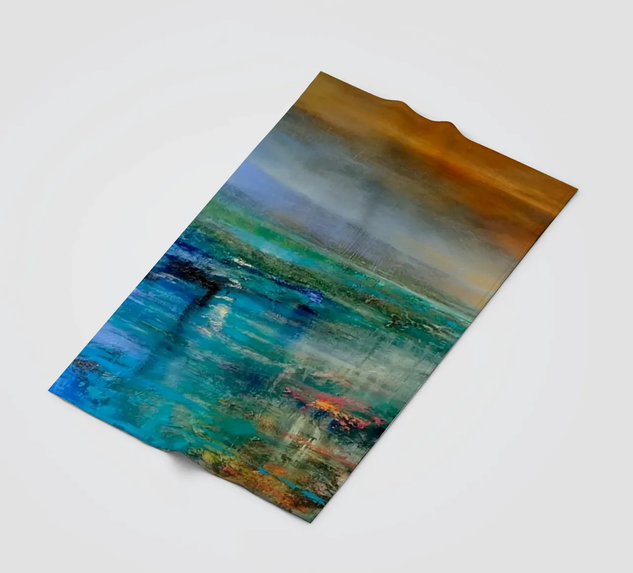 Here and now coperta in pile da Annette Schmucker