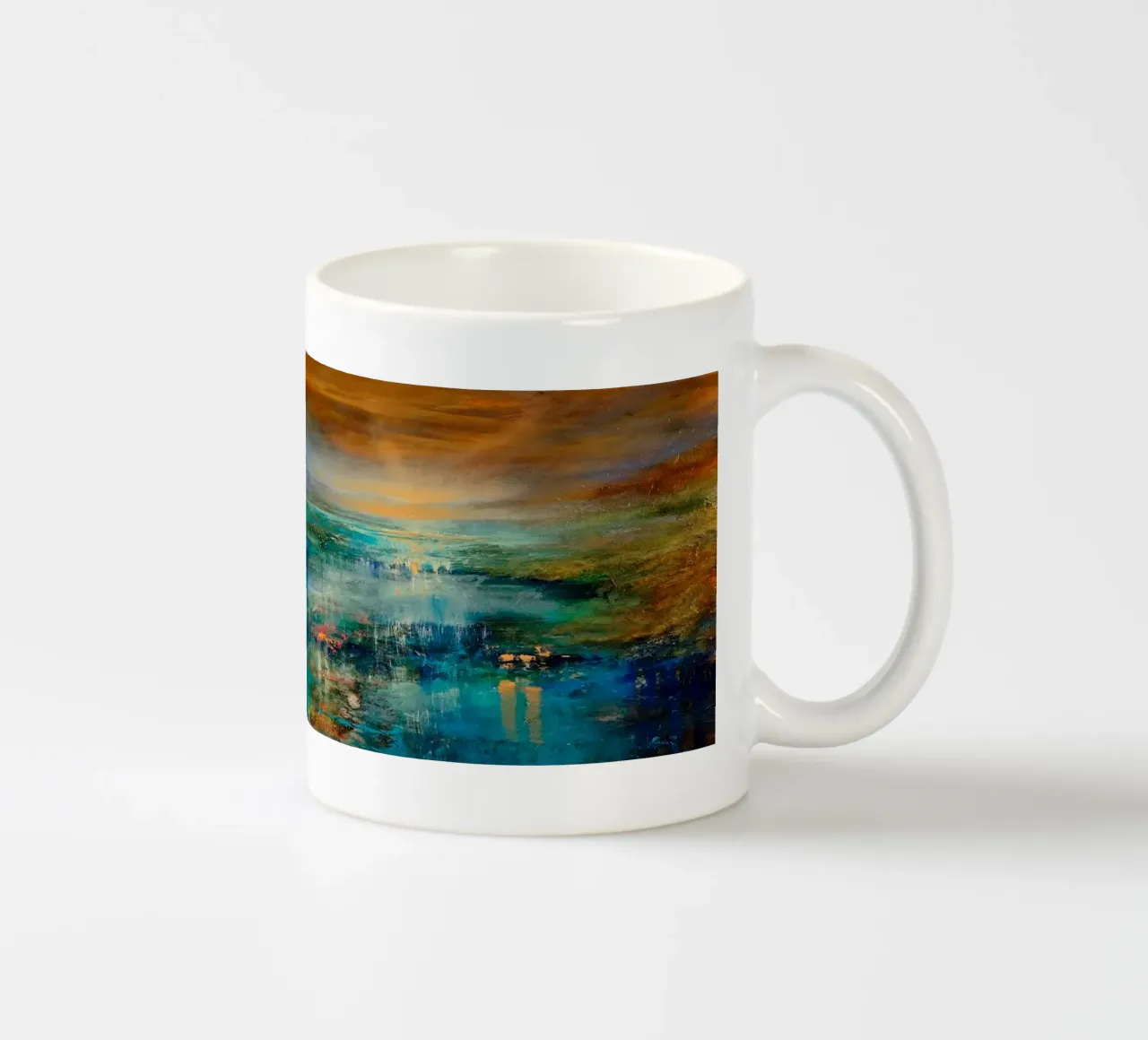 Here and now tazza in ceramica da Annette Schmucker