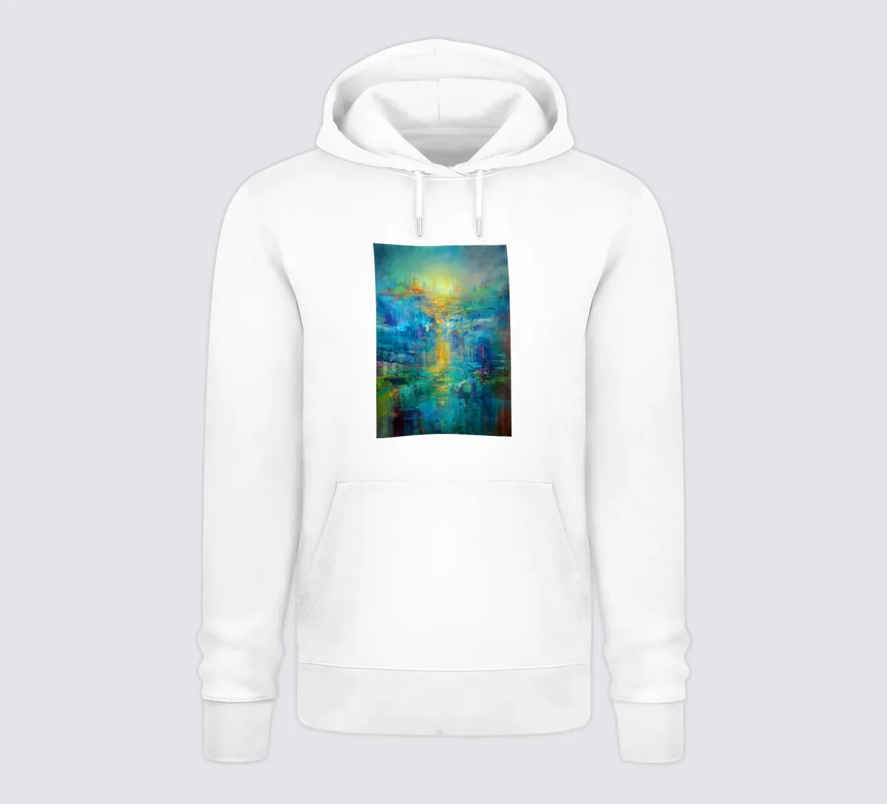 Bright light - horizon felpa con cappuccio da Annette Schmucker