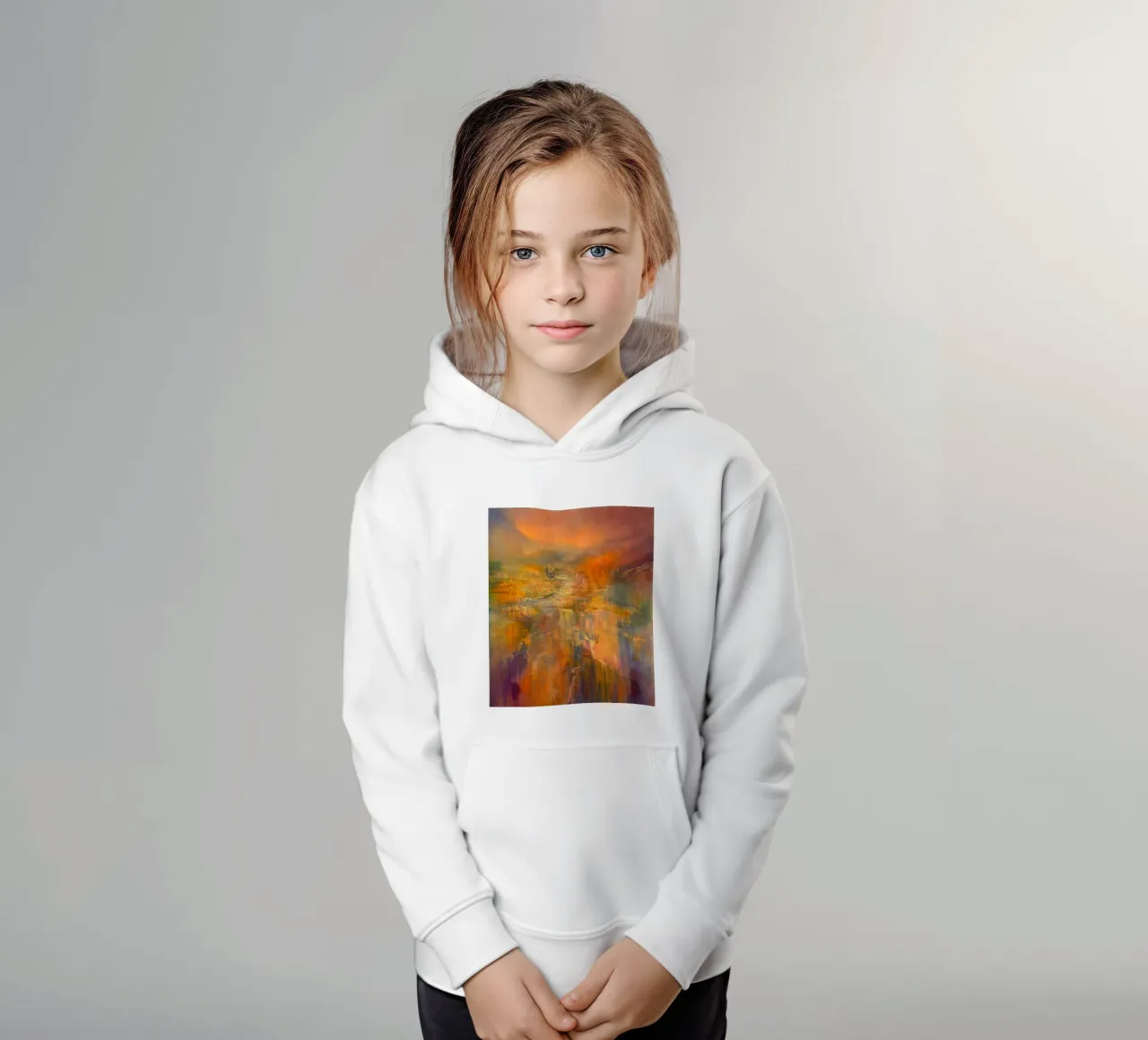 A day in August felpa bambino con cappuccio da Annette Schmucker