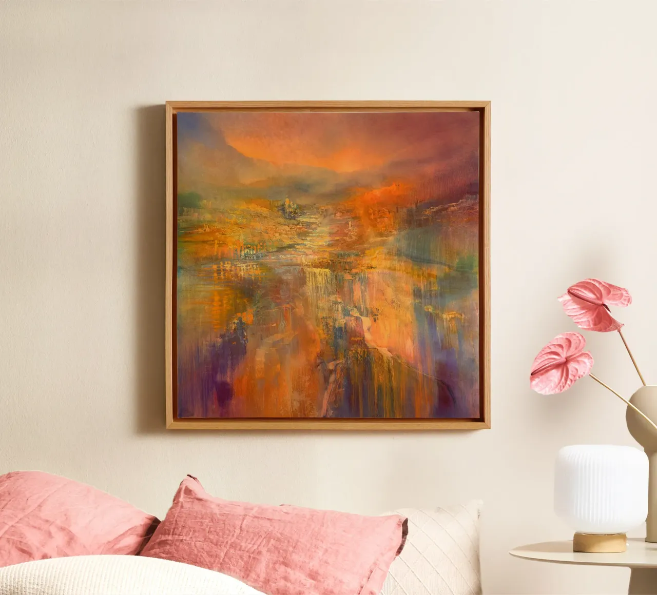 A day in August canvas by Annette Schmucker