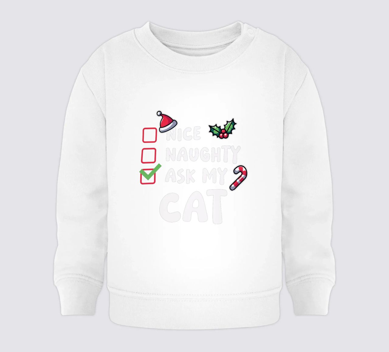 ask my cat felpa neonato da edsonramosart