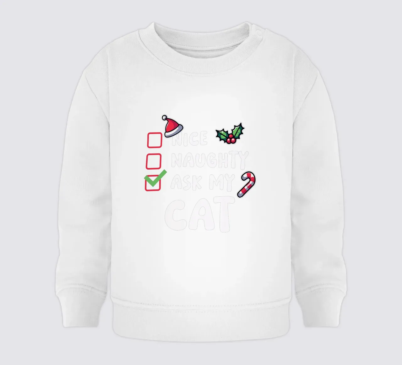 ask my cat felpa neonato da edsonramosart