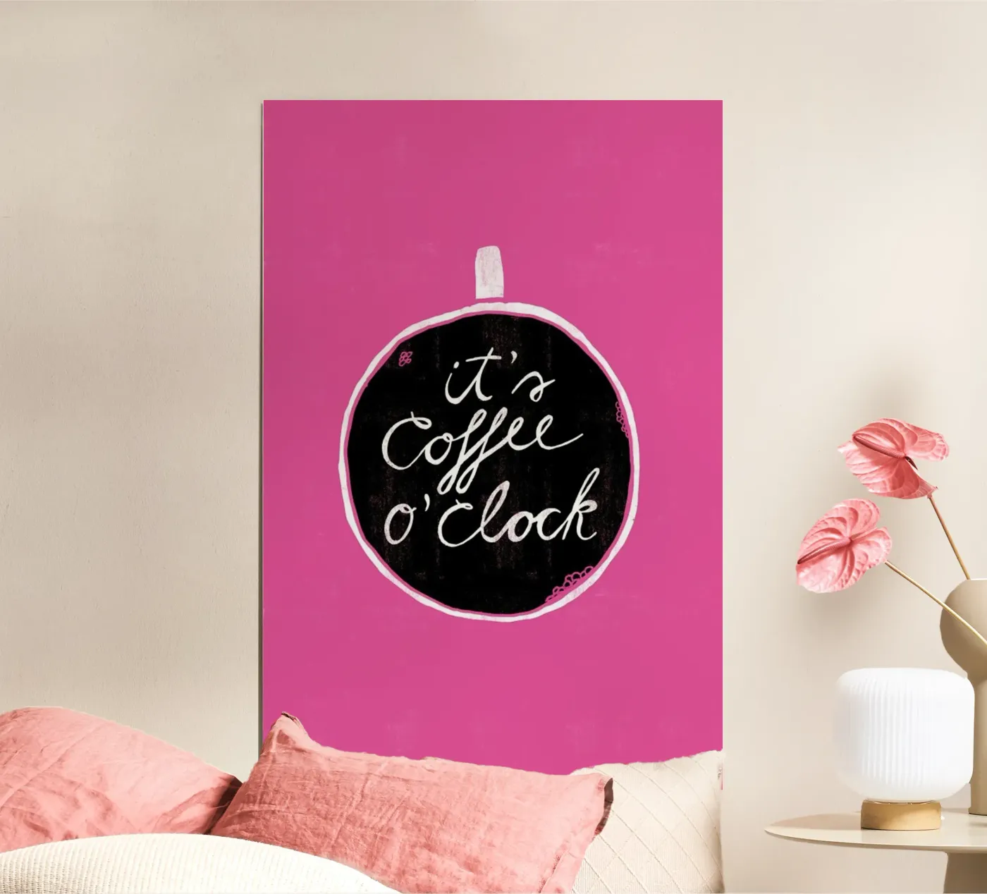 Coffee poster van typealive