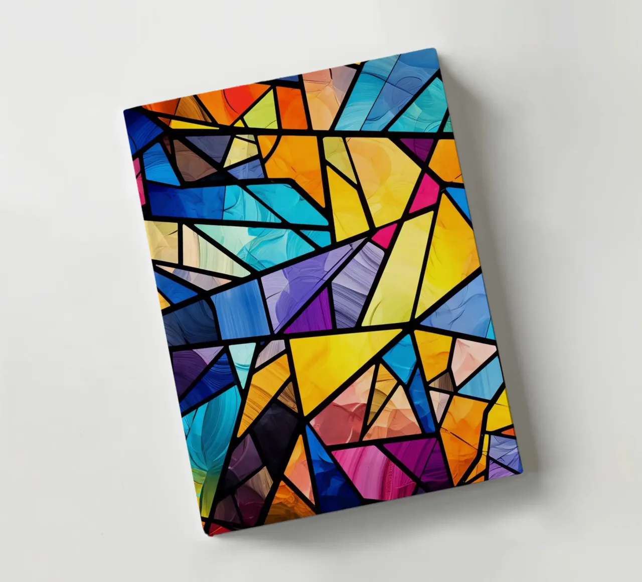 Stained glass & light mosaics notebook by Théïa's Fantasia World