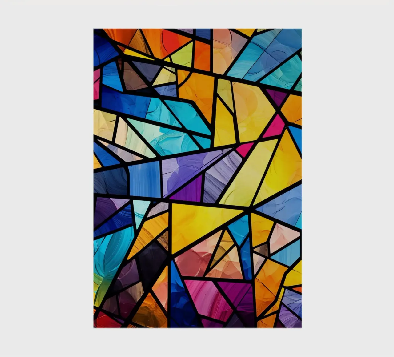 Stained glass & light mosaics notebook by Théïa's Fantasia World