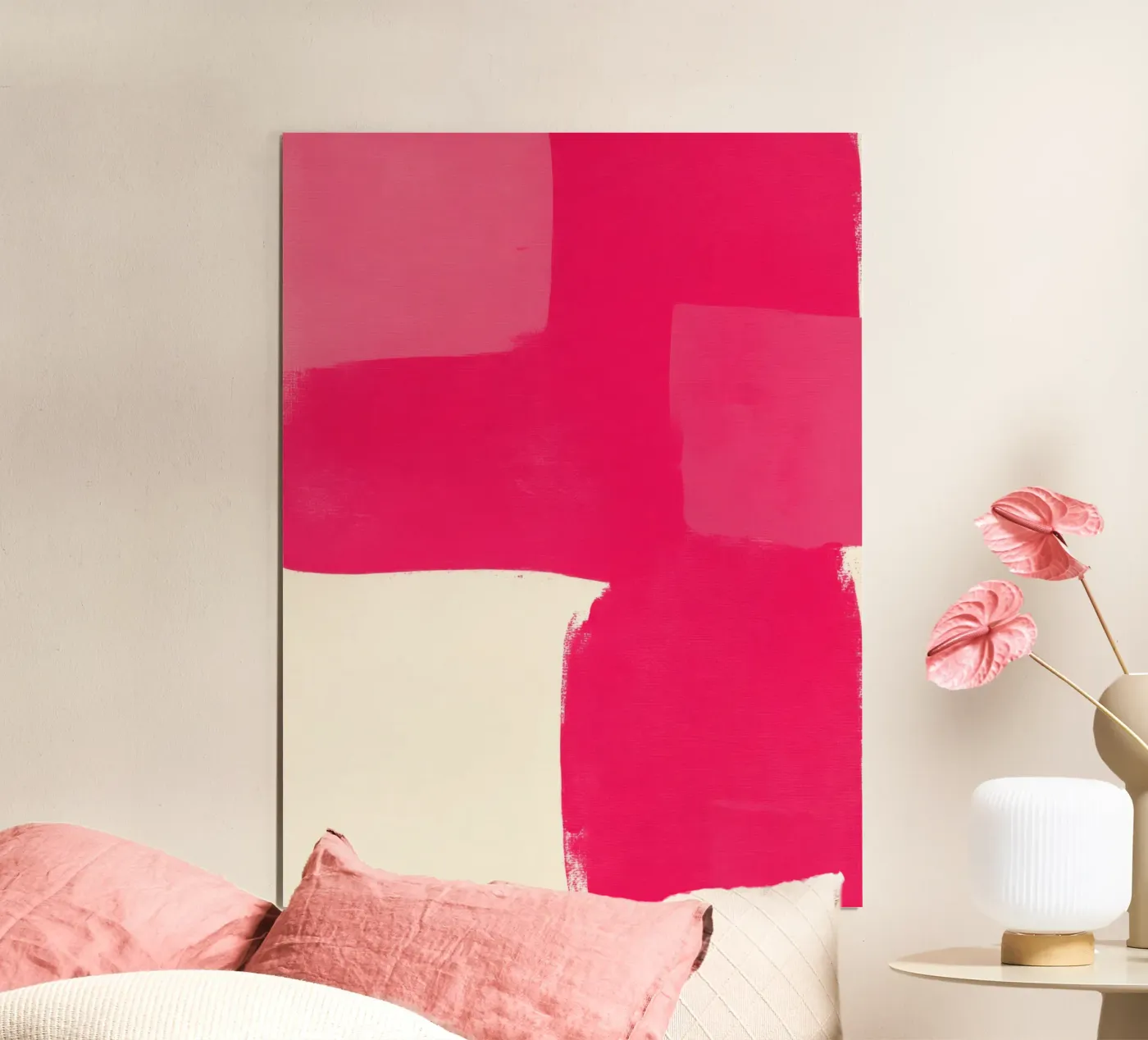 Blush Fields No. 3 poster by Geometrica