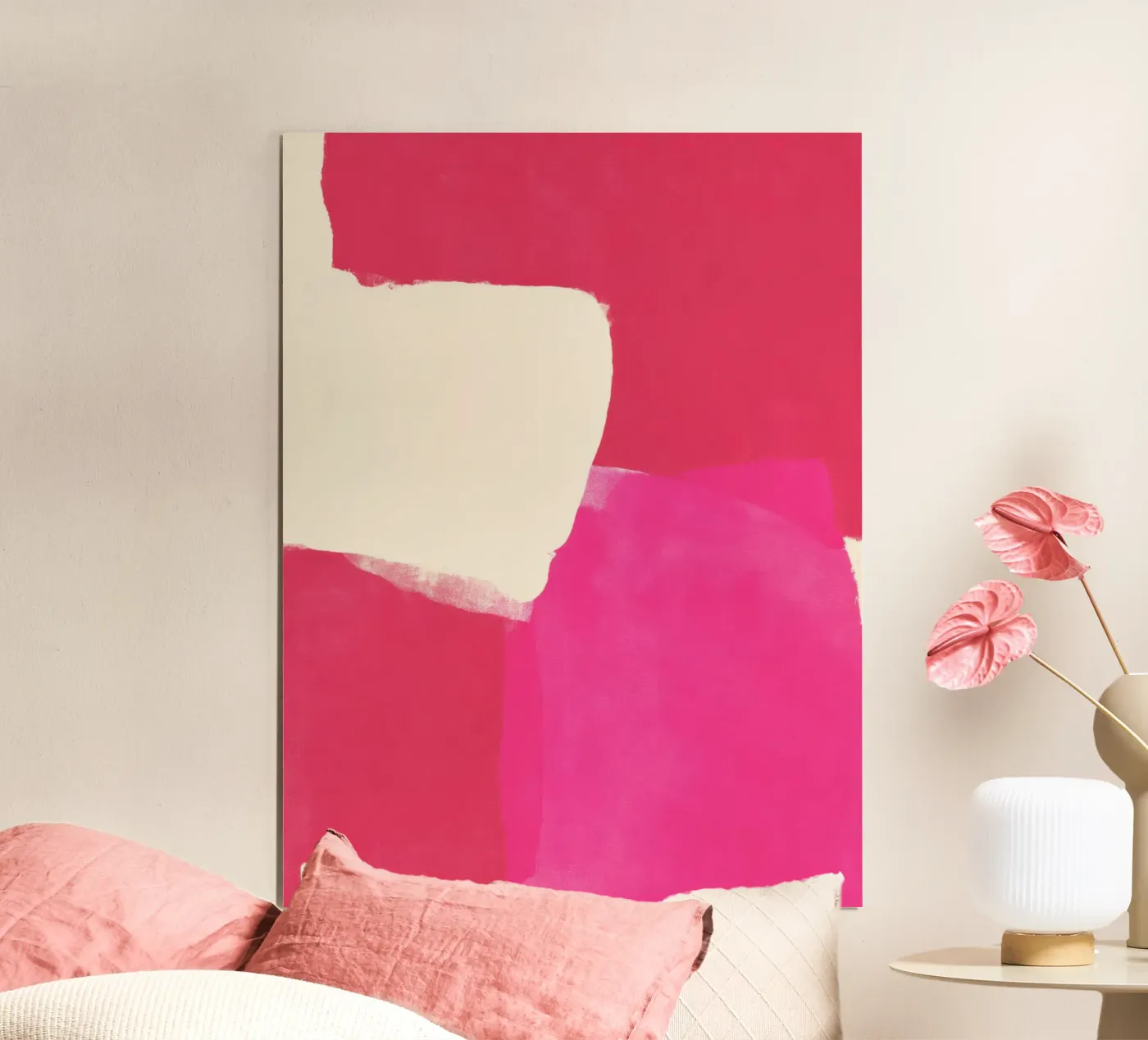 Blush Fields No. 4 poster by Geometrica