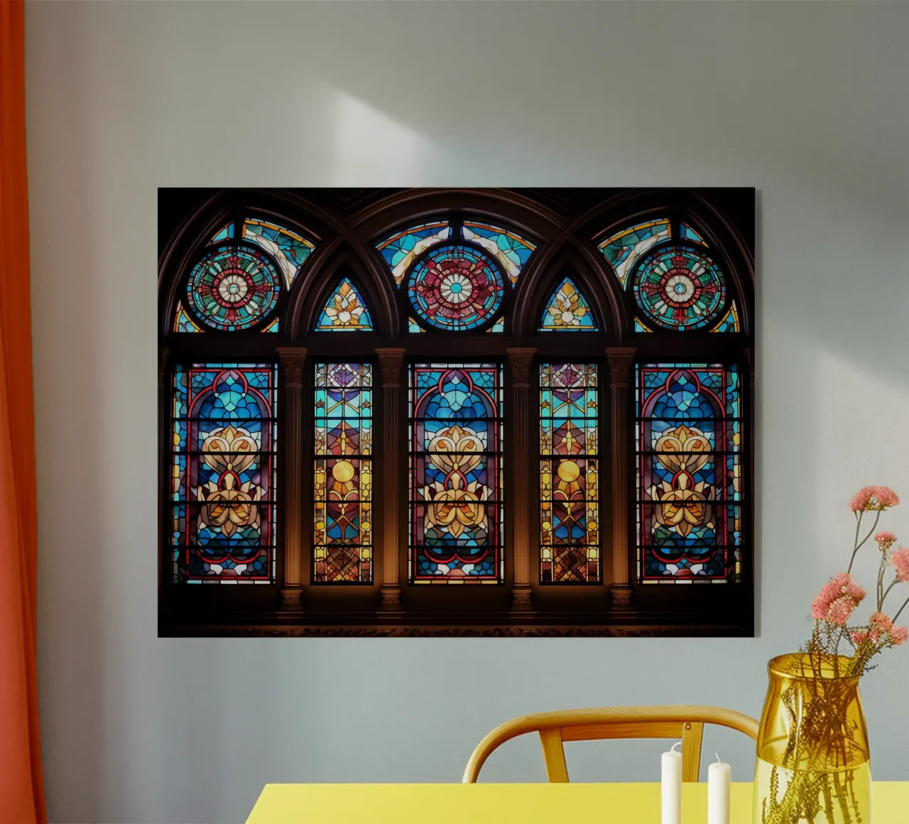 Stained glass & light mosaics acrylic glass by Théïa's Fantasia World