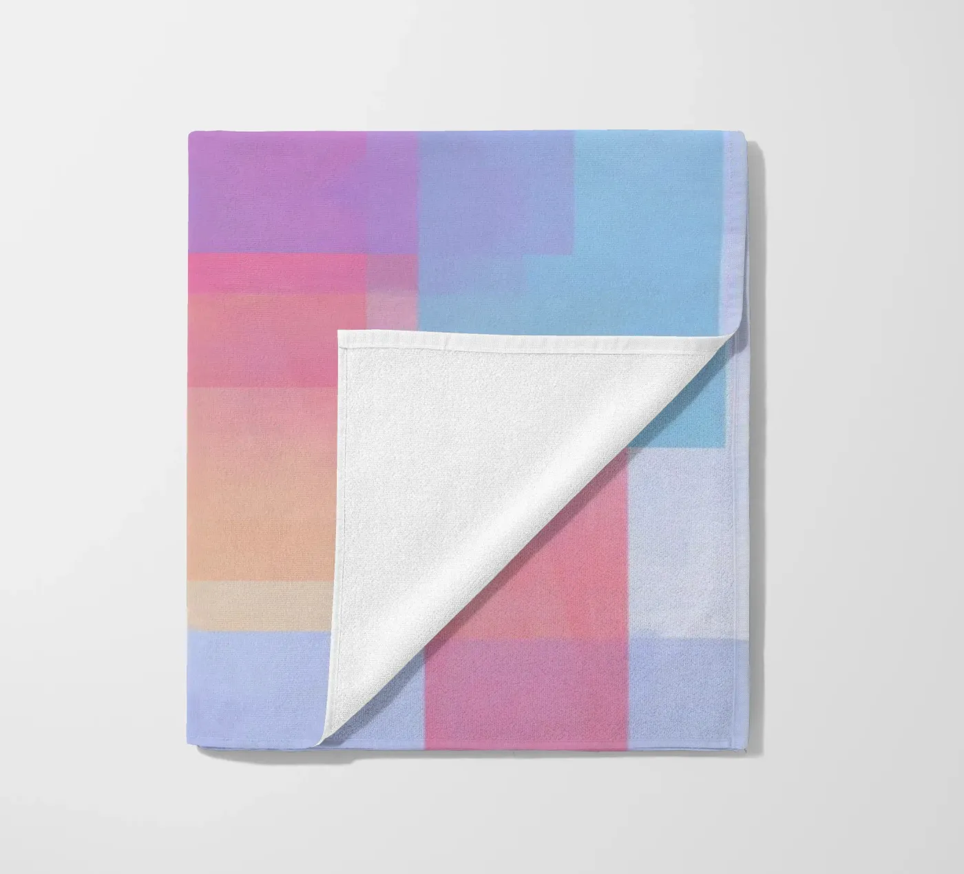 Zachte geometrie strandhanddoek van Geometrica