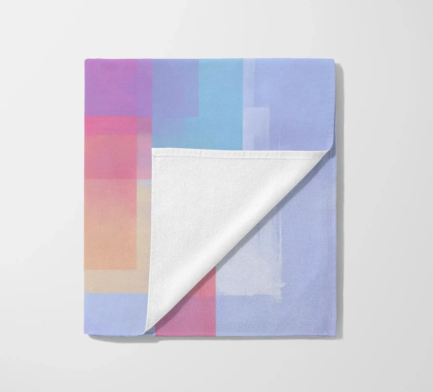 Zachte geometrie strandhanddoek van Geometrica