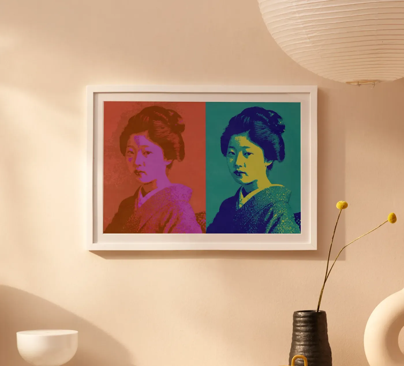 Neon Geishas No 03 poster da treechild