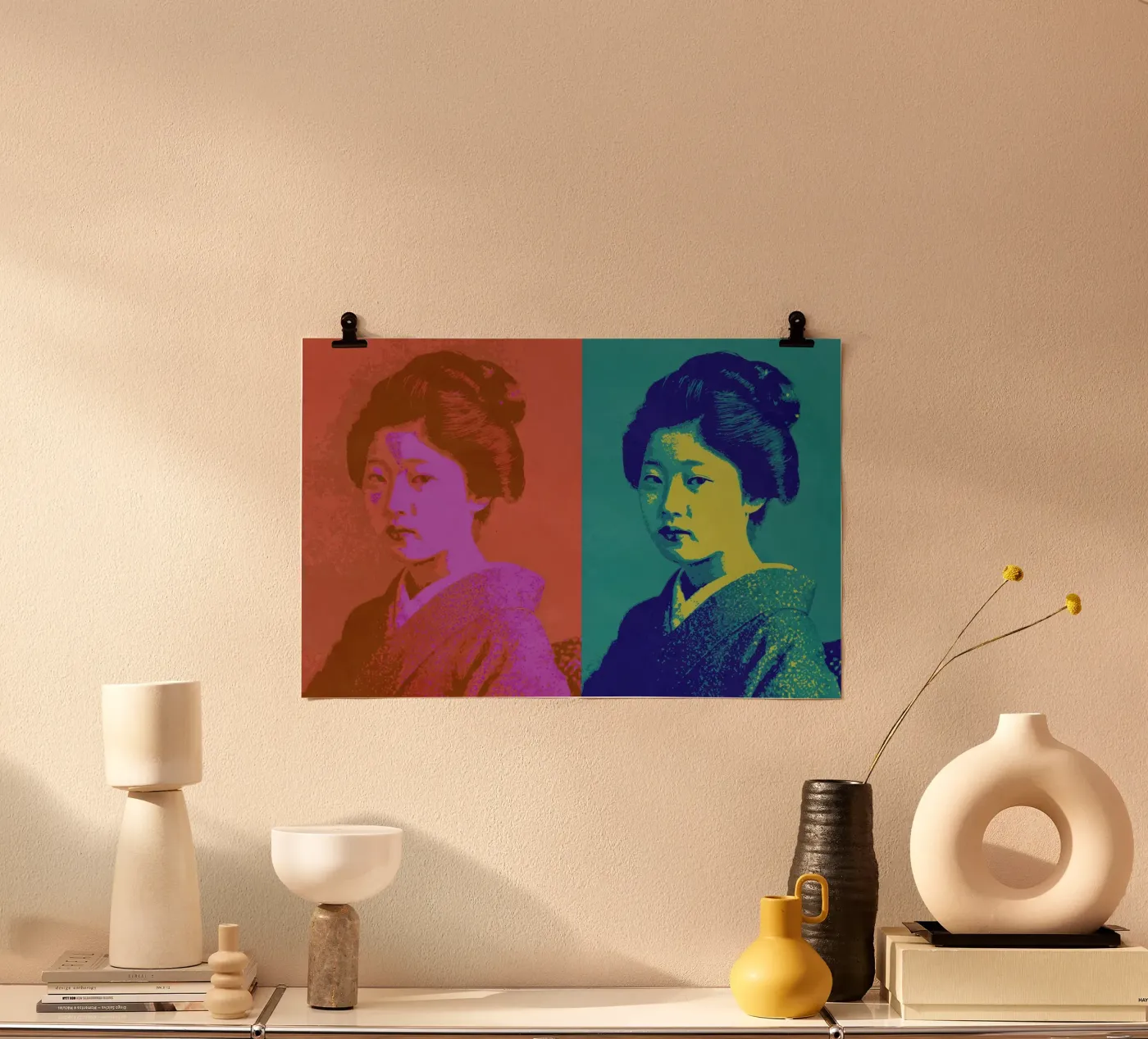 Neon Geishas No 03 poster de treechild