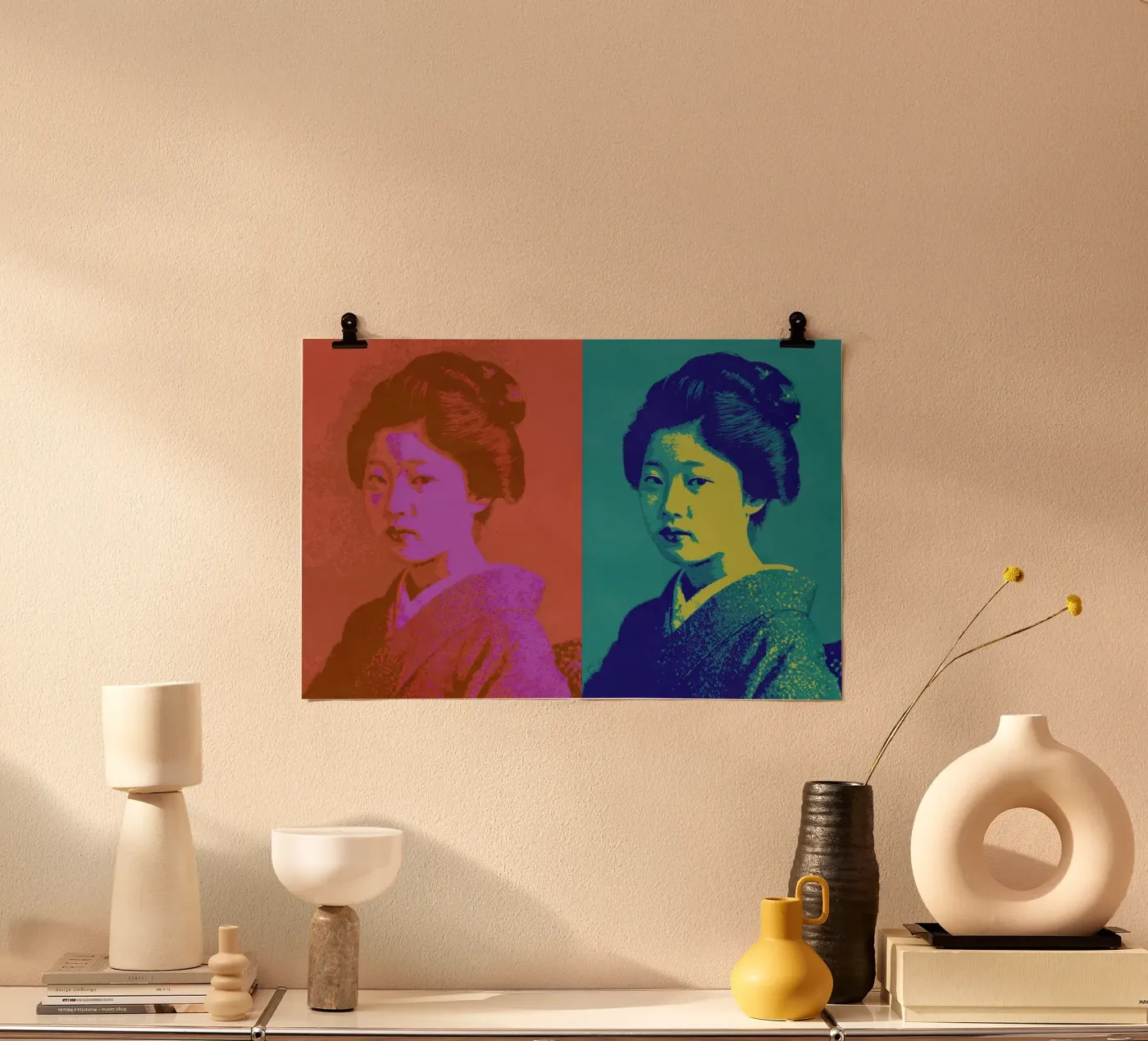 Neon Geishas No 03 poster da treechild