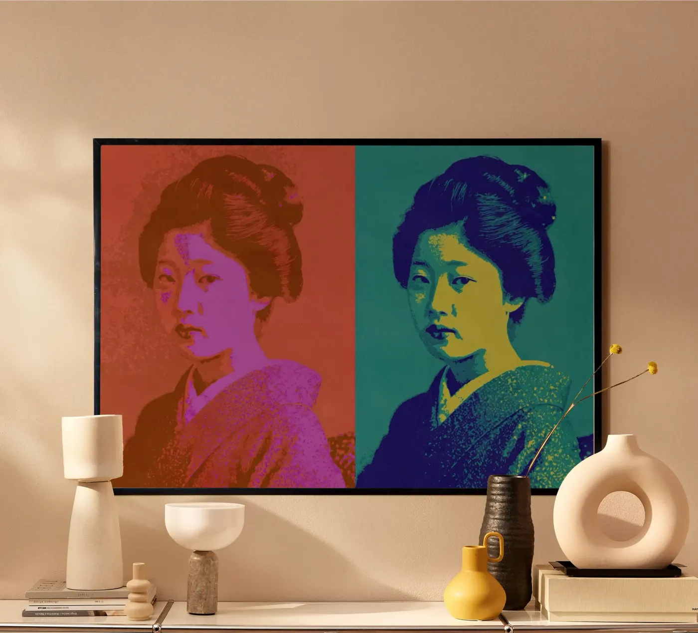 Neon Geishas No 03 poster da treechild