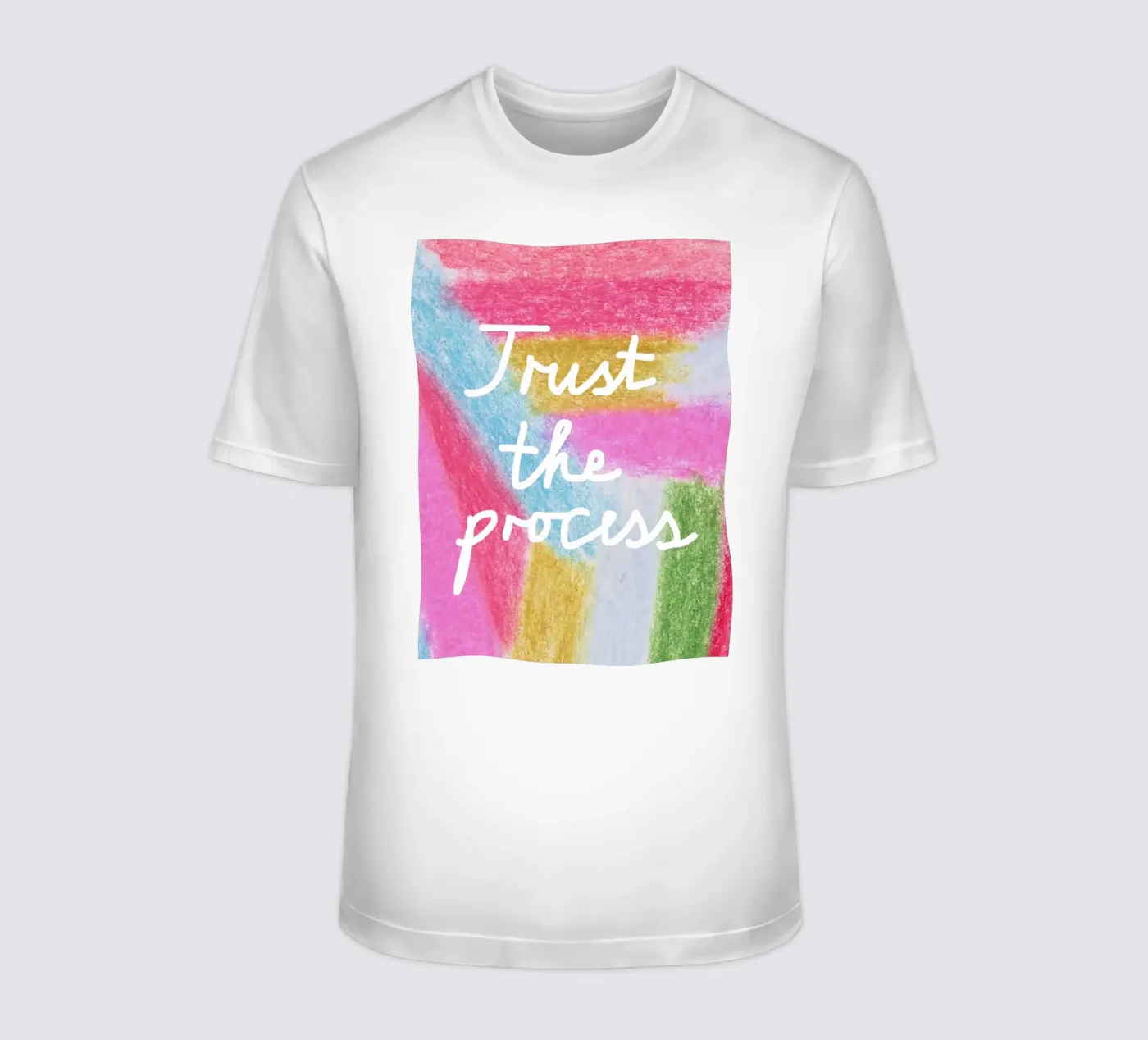 Trust the process t-shirt by Iris Knabenschuh Design