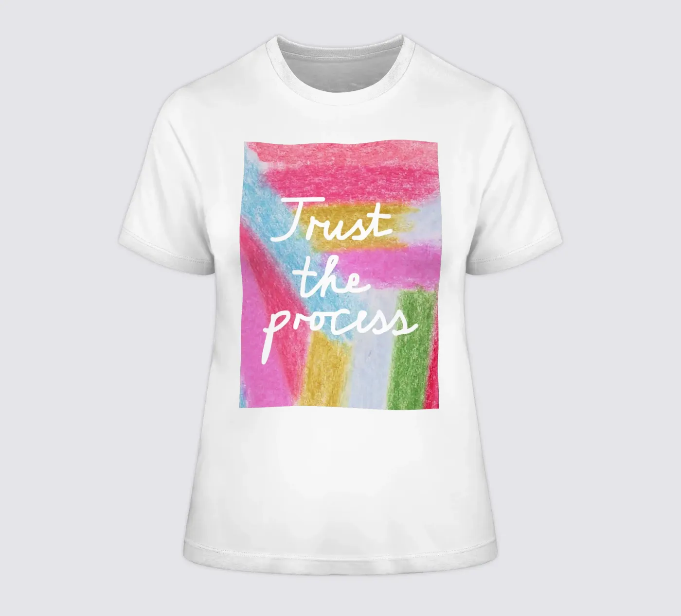 Trust the process t-shirt da donna da Iris Knabenschuh Design